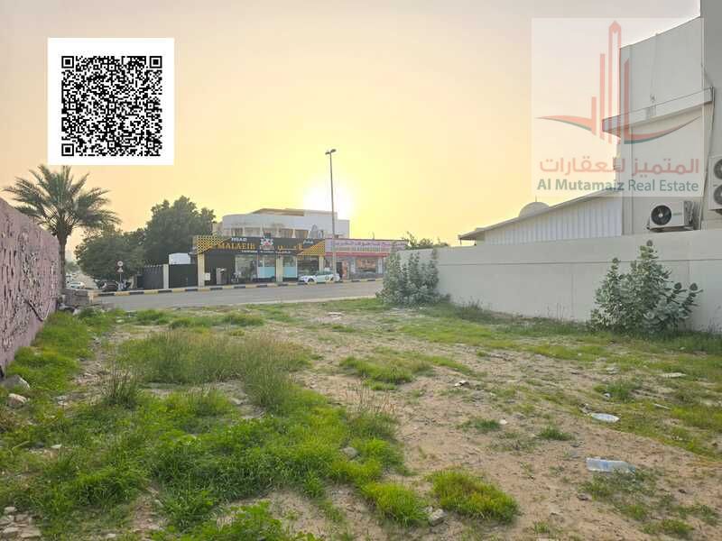 Commercial land for villas in a prime location in Sharjah - reasonable price - an opportunity for the best investment