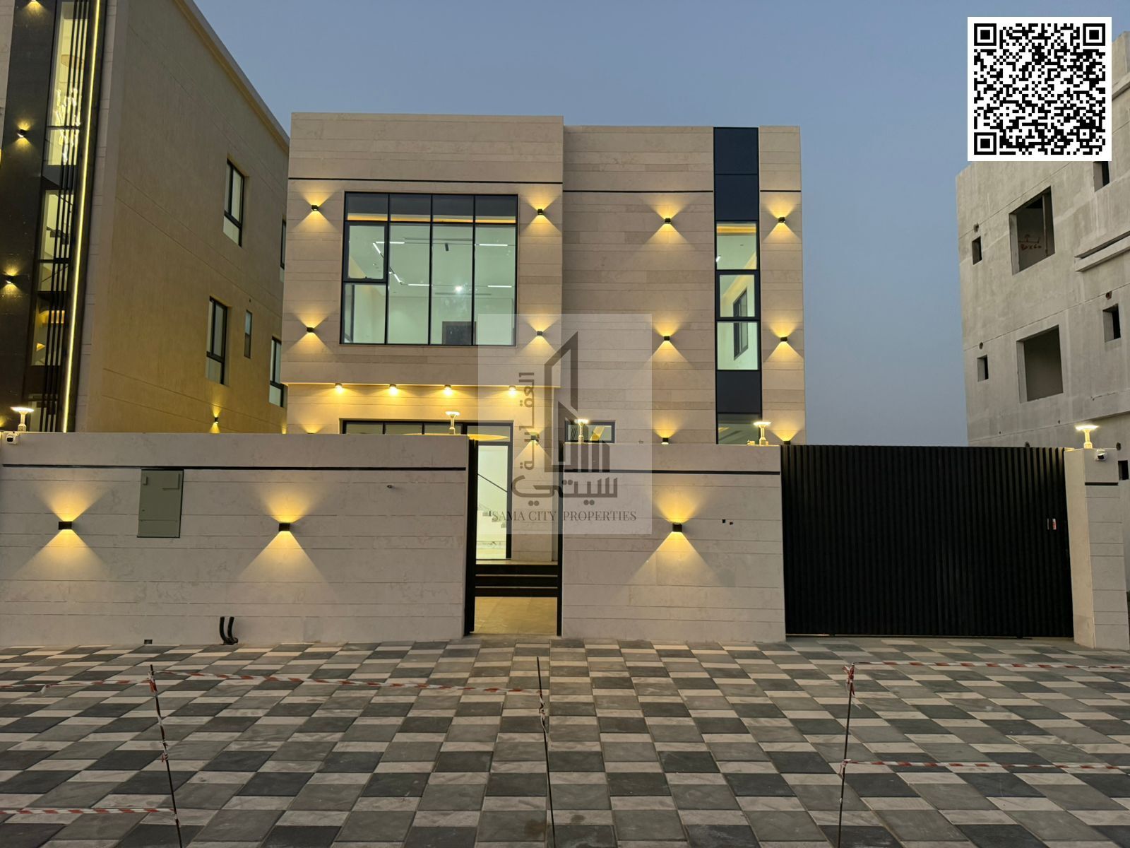 For sale: Super deluxe villa in Al-Haliyo 2 area, fees included, freehold ownership for all nationalities.
