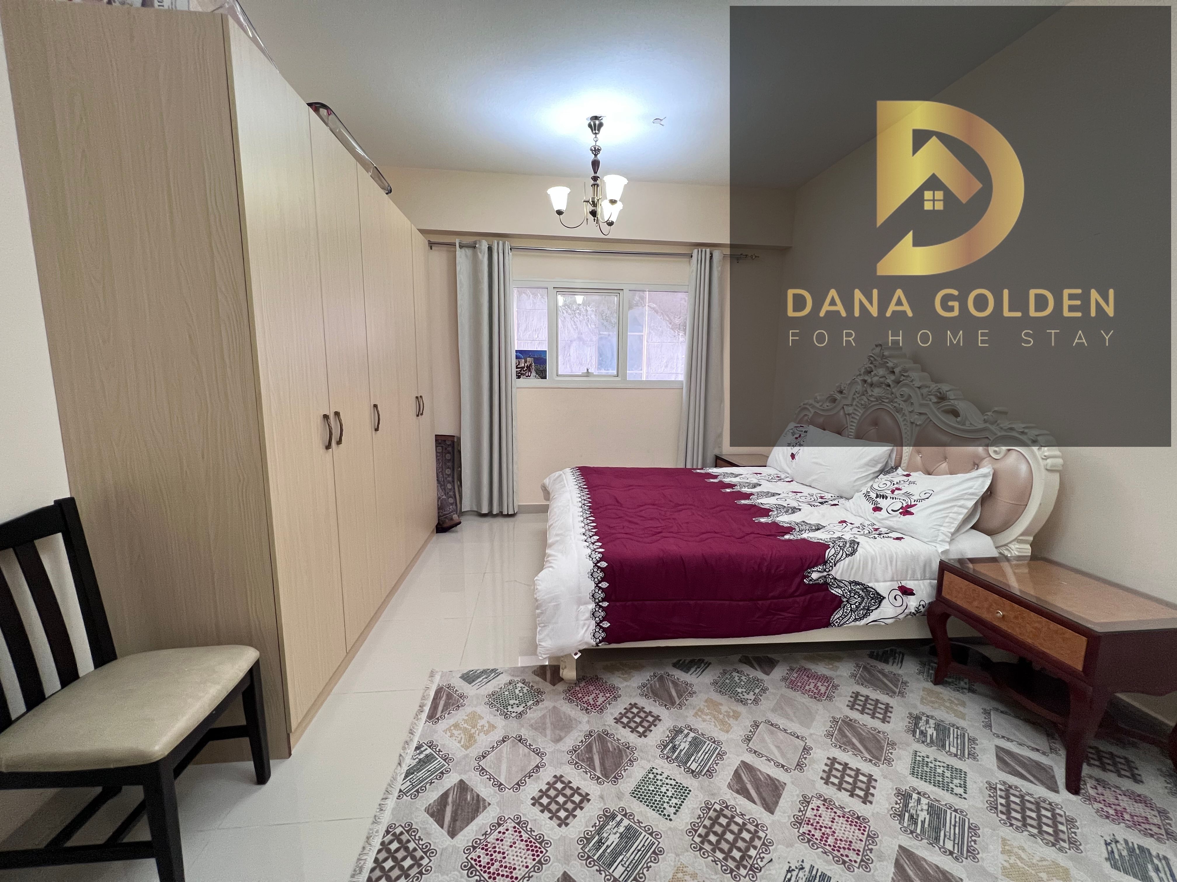 Fully furnished parking free 3bhk 2bath balcony ready to move hot location easy access to dubai for more details contact us