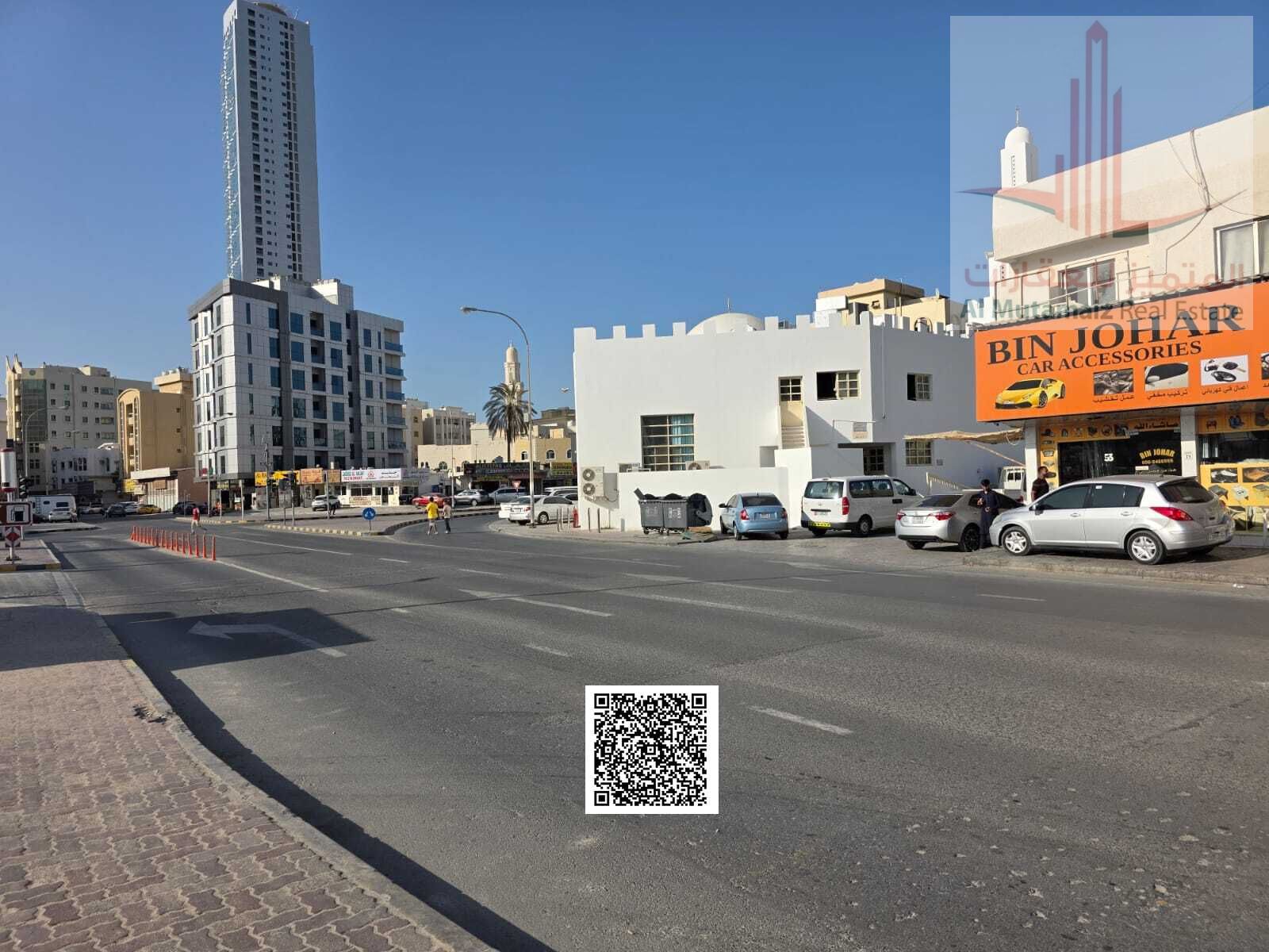Residential/Commercial Land for Sale on a Main Street, Prime Location. G+6. Freehold ownership available to all nationalities