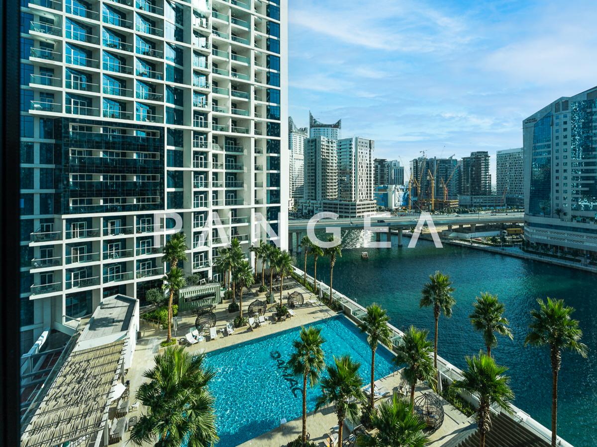 Canal and Pool View | Furnished | Prime Location