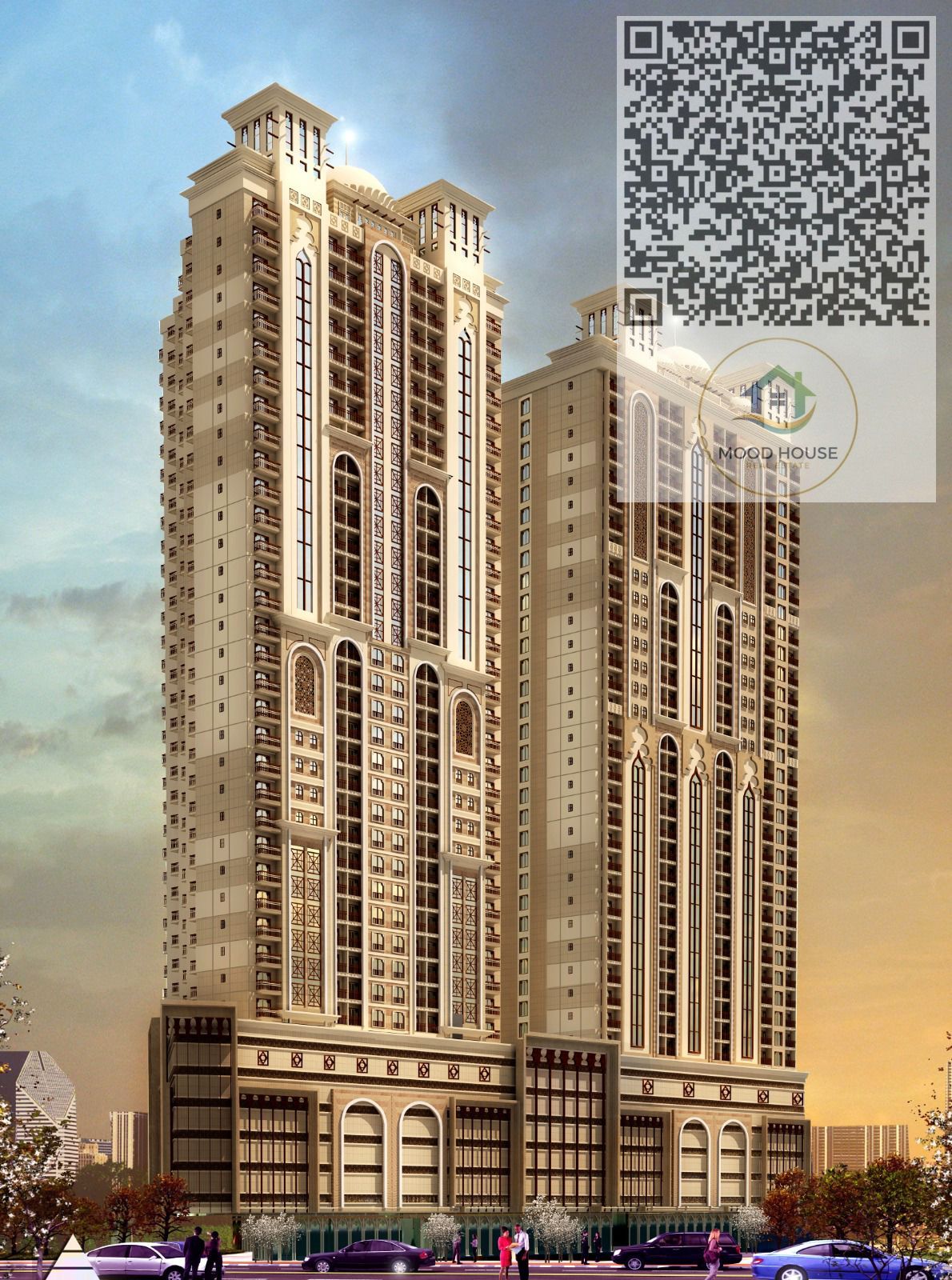 Barajael Towers Ajman Luxury Apartments in Rashideya 1 | 5% Down Payment | 7-Year Payment Plan