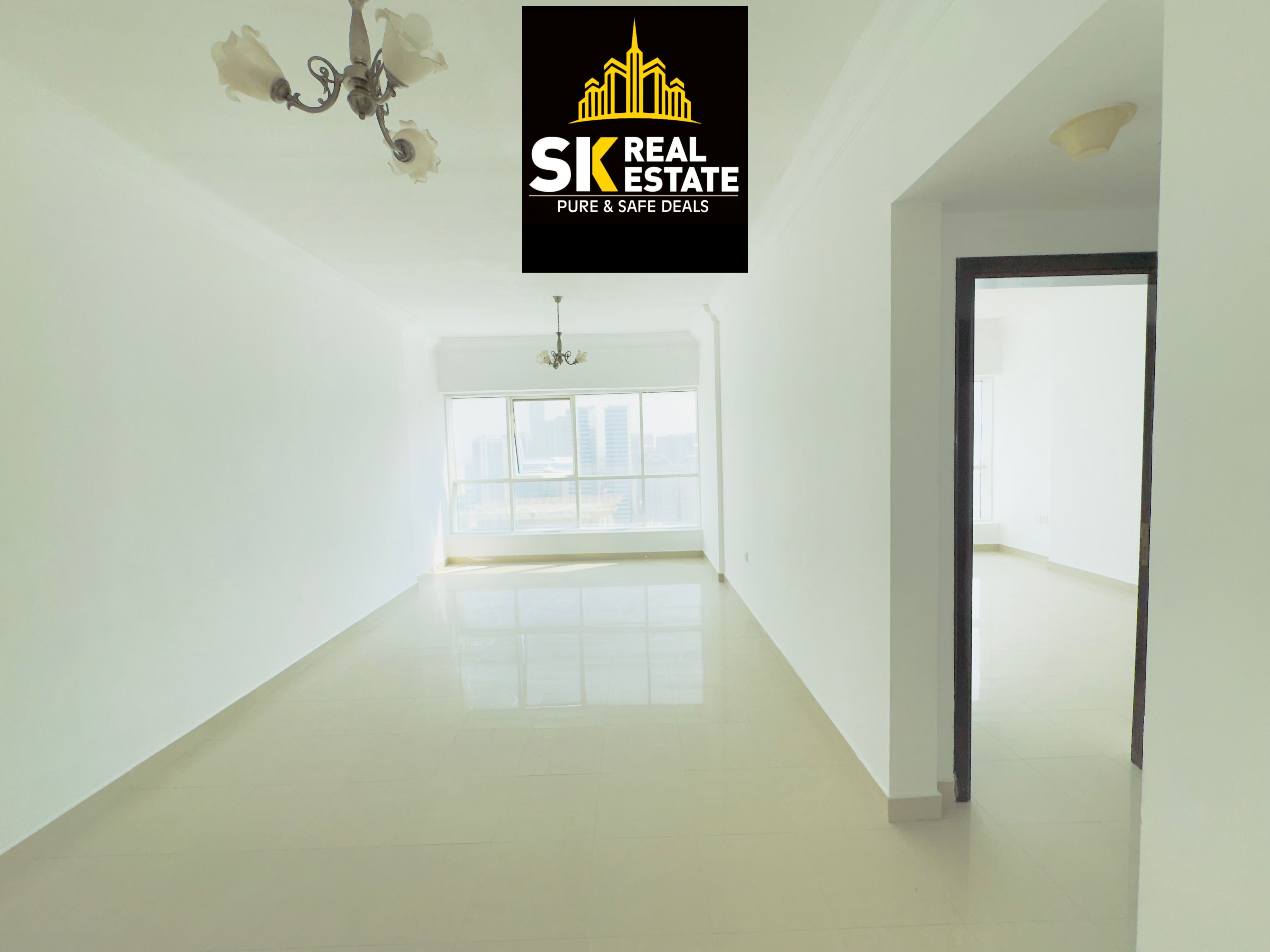 SPLENDID 1BHK RENT 44K WITH FREE AMENTIES NEAR EXIT TO DUBAI
