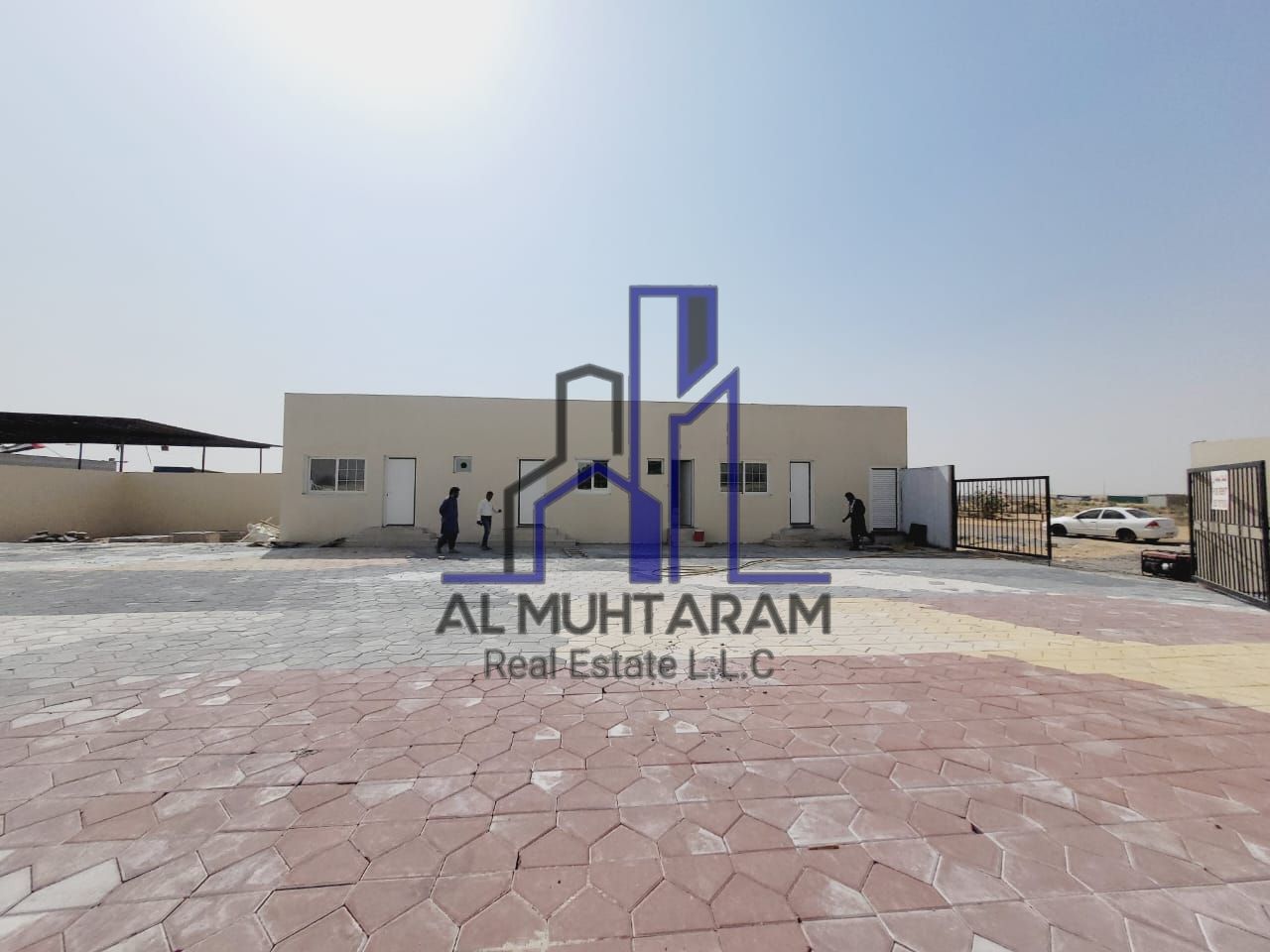 Open yaard 37kw available with offices in bateah sharjah prime locatipon