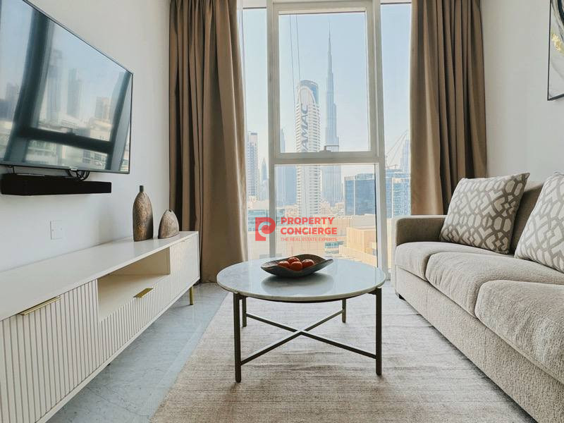 Exclusive | Furnished | Burj View | High Floor