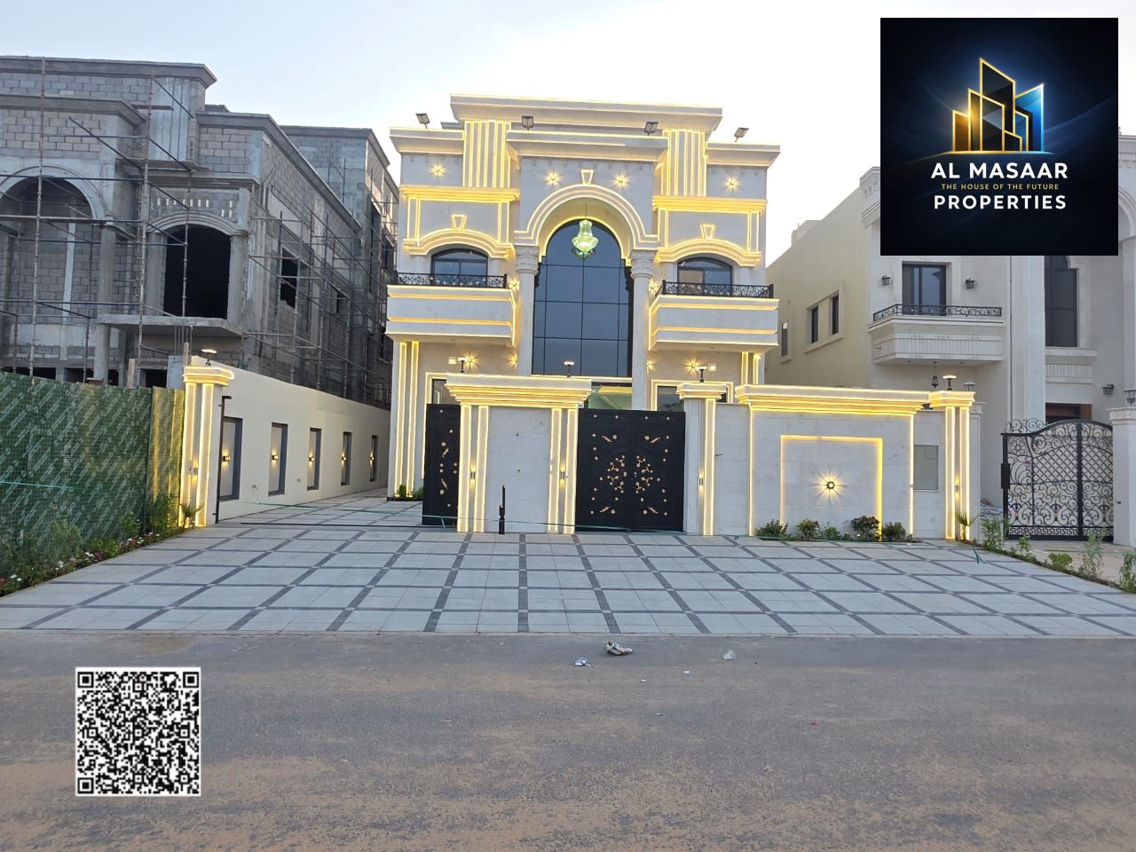 Own your dream villa in the heart of Ajman, close to all amenities, registration fees included.