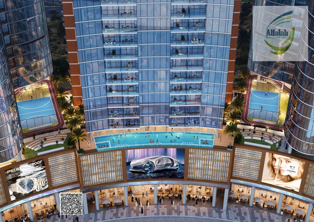 Luxury 1BR at Crystal Lagoons | Tiger Downtown Ajman | Ajman’s First Gated Community