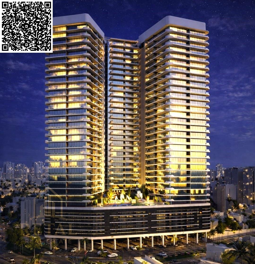 With a low down payment, you can own a property now on Ajman Corniche, with an open view and installments over five years.