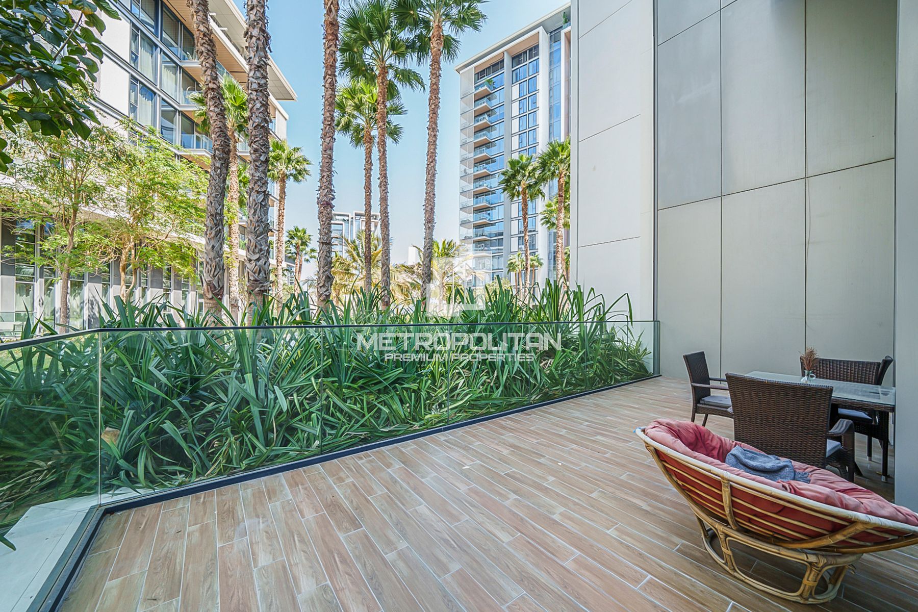 Fully Furnished | Pool View with Big Terrace