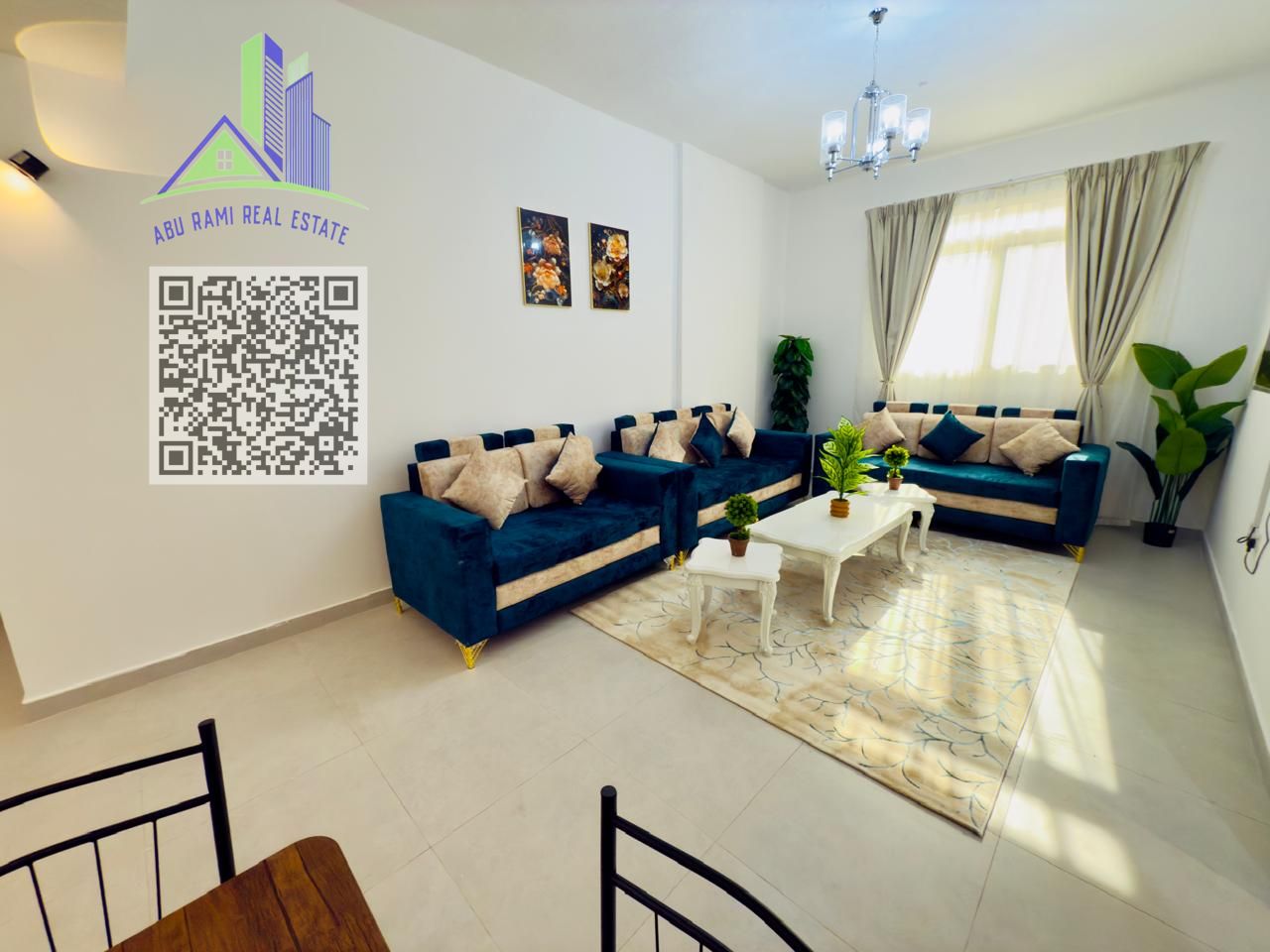 1BHK - monthly rent - all inclusive - furnished - new furniture