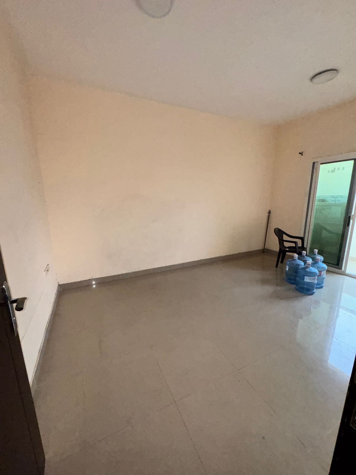 Beautiful one-bedroom apartments with separate living room and balcony, central air conditioning, maintenance included, easy access to Sharjah and Dub