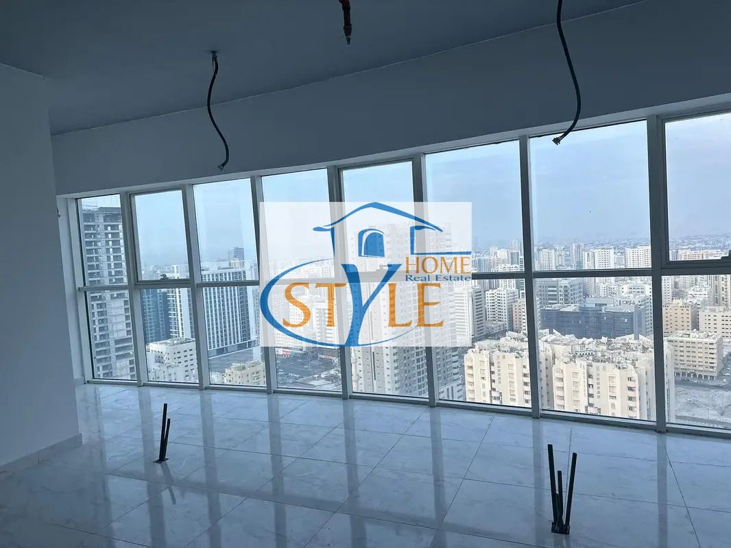 The business tower is located in Al Majaz, Sharjah. It consists of a ground floor with retail shops, five parking levels, and 34 office floors, totali