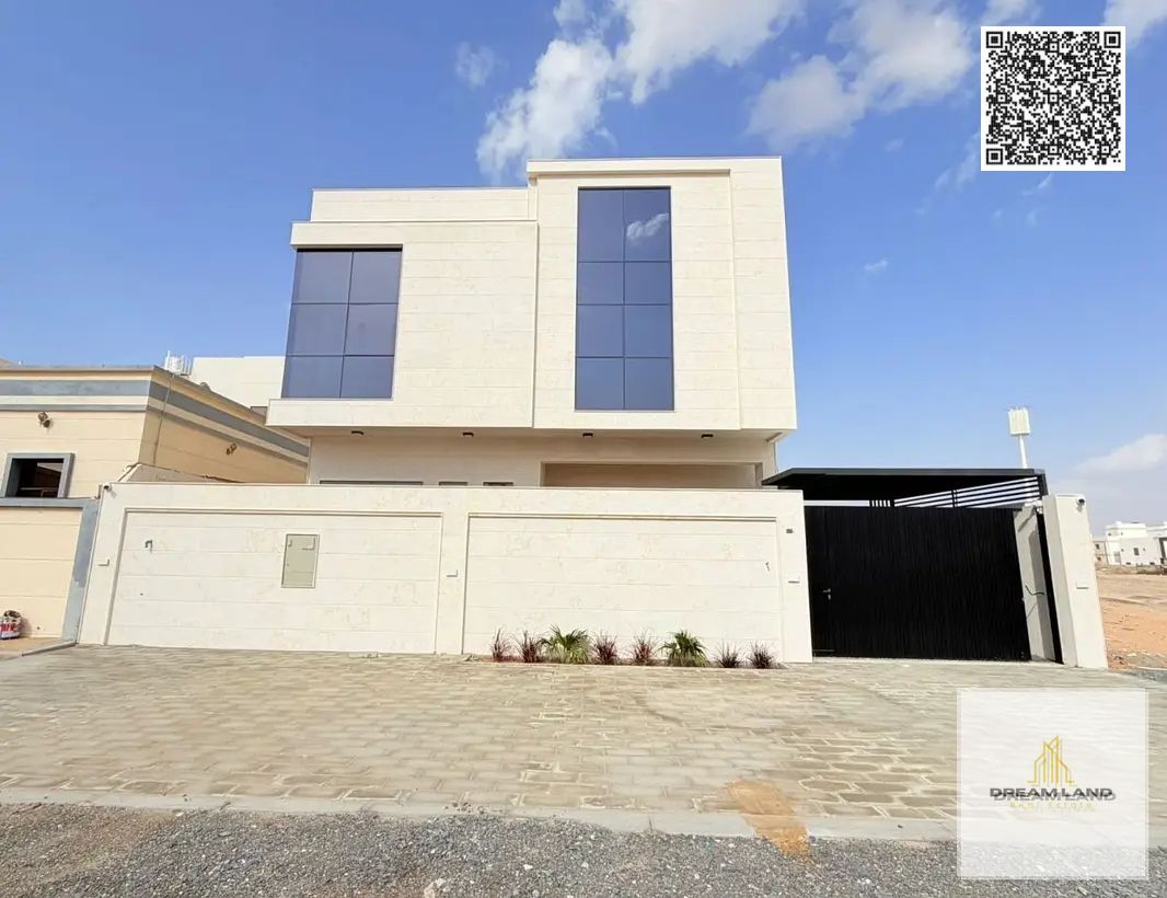 Luxury villa for sale in Al Yasmeen - Ajman | 5 master bedrooms + majlis + spacious outdoor seating