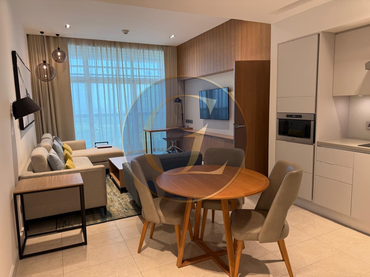 Modern 1-Bedroom | Fully Furnished | High Floor | Downtown View | Vacant