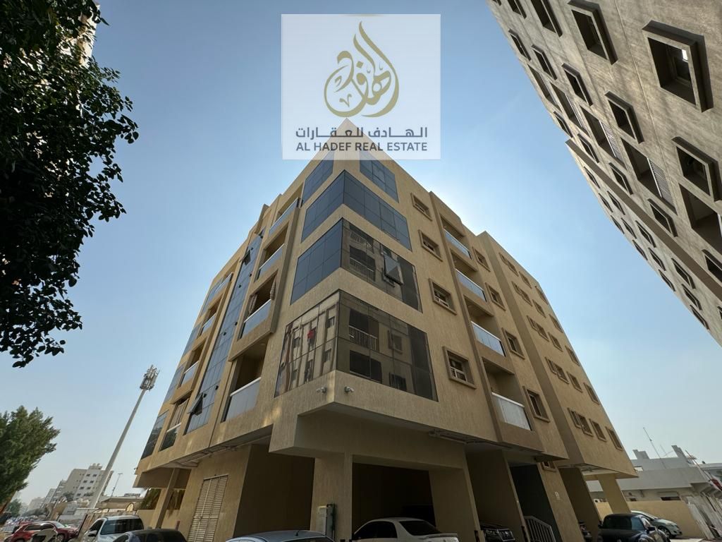 One bedroom and living room with bathroom and balcony, open view, central air conditioning, prime location close to all services and Dubai exit