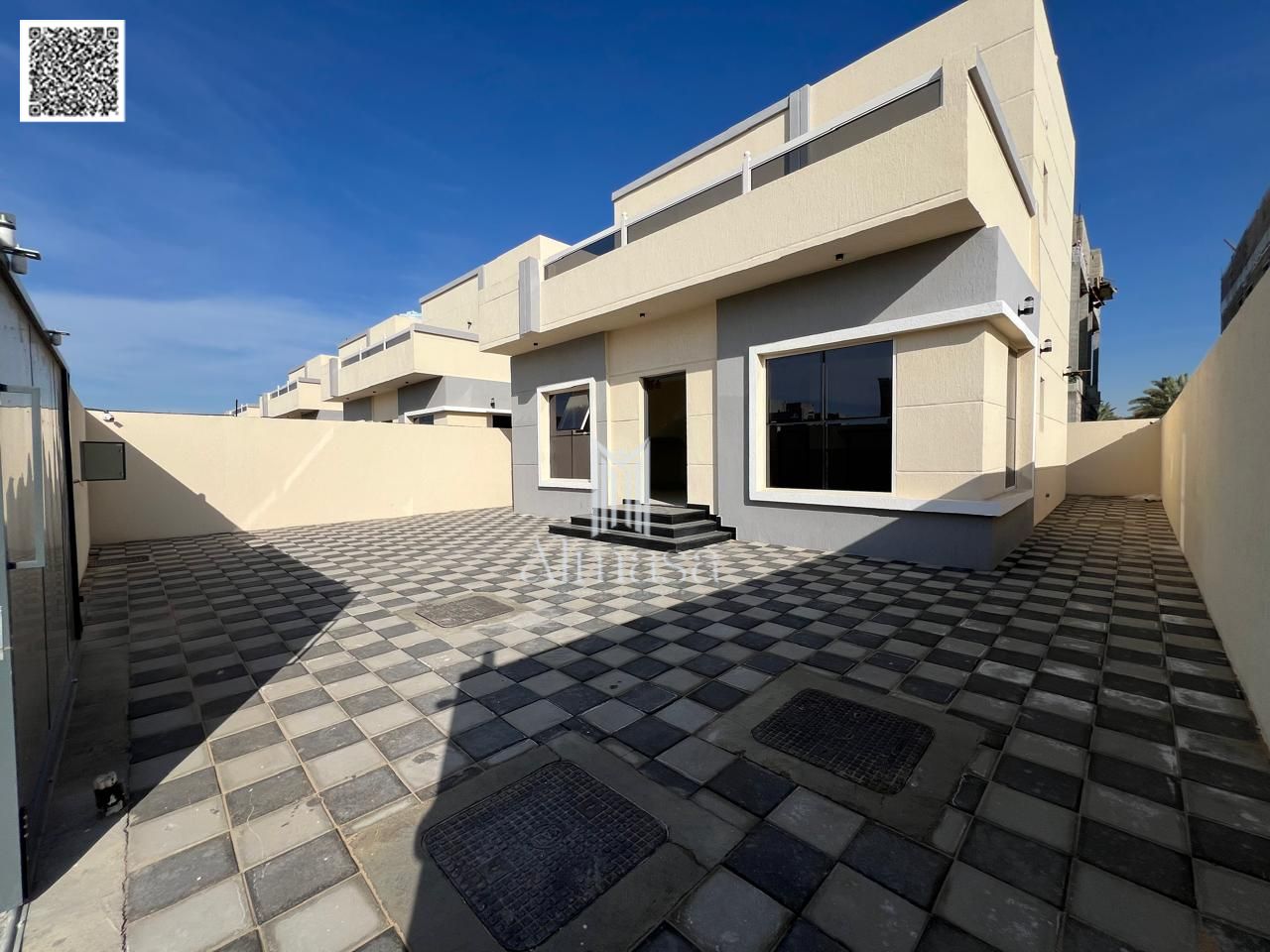 Luxury villa for sale in Ajman, Al Zahiyah area. A prime opportunity for living or investment in a strategic location close to all services.