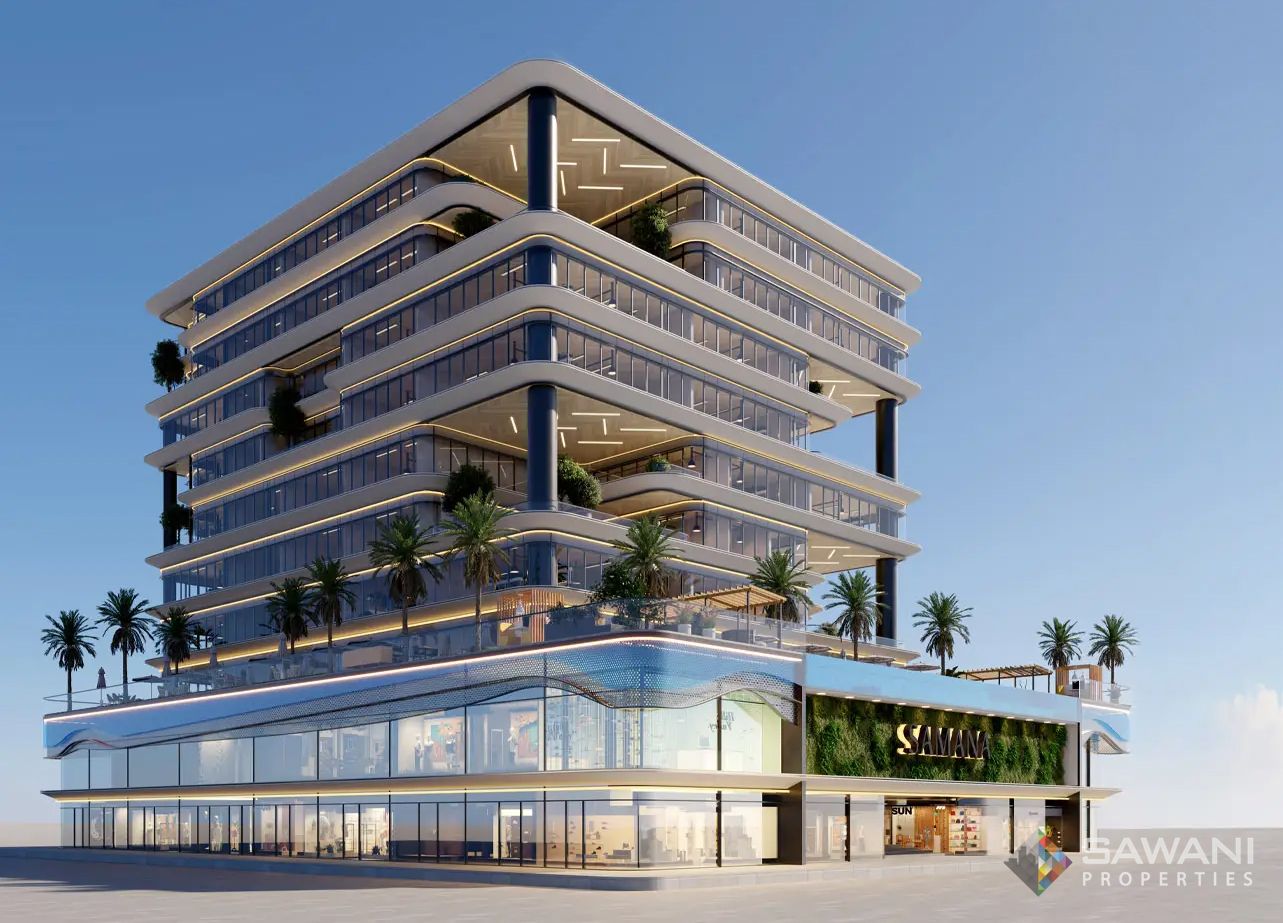 Corner Office with Huge Balcony | Prime Location | Samana Business Park