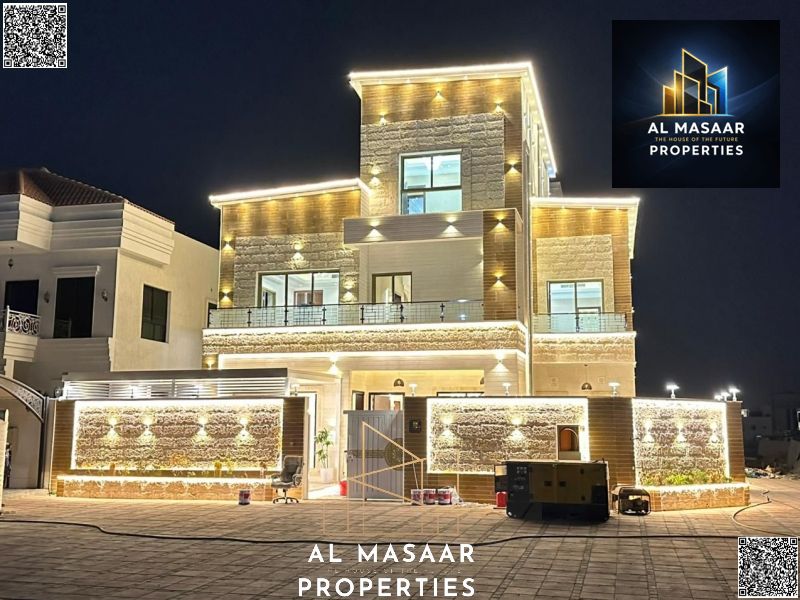 A luxurious villa situated on a corner lot, featuring a modern design, high-end finishes, and a garden, all at a special price. An exceptional ownersh