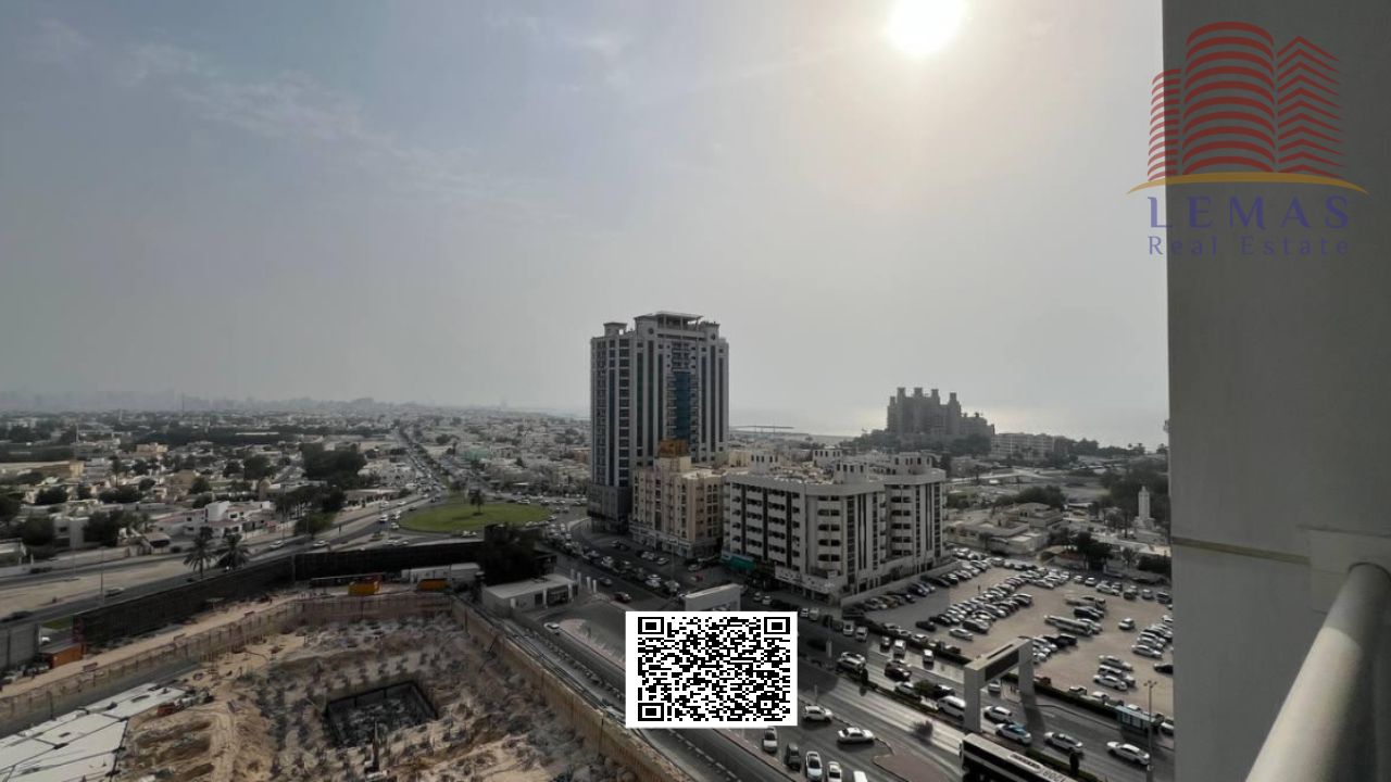 Two bedrooms with an open view. Down payment of AED 244,000