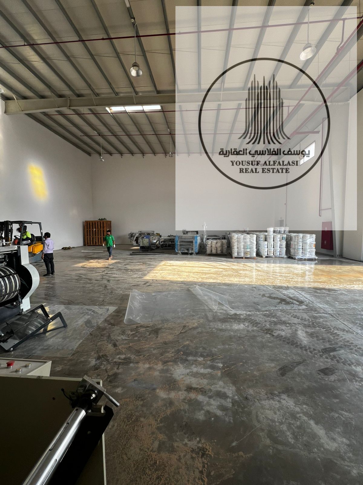 Warehouse for rent in Umm Al Quwain Warehouse area 5511 sq ft electricity 25 k