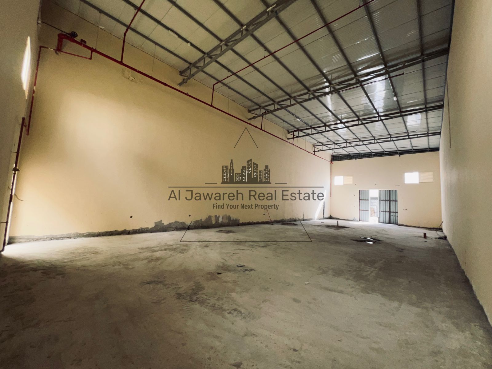 For annual rent, Warehouse Code 3061, first user, with a prime strategic location on a main road, making it an ideal option for various commercial,