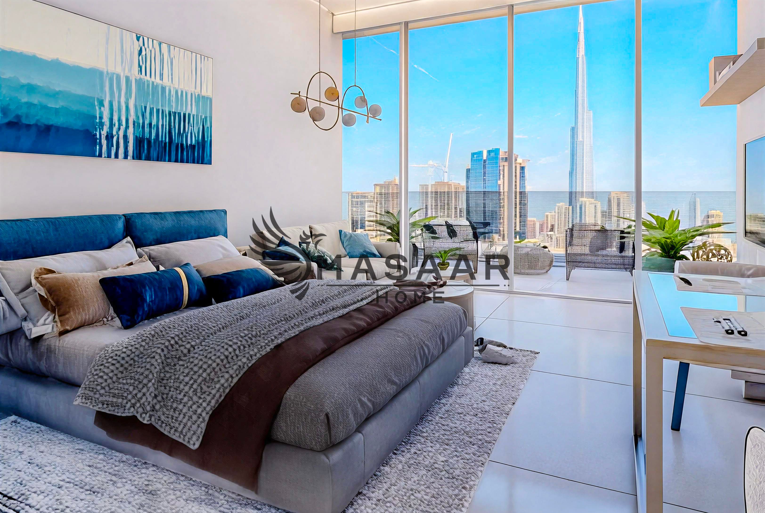 Luxury Studio | Burj Khalifa View | Prime Location