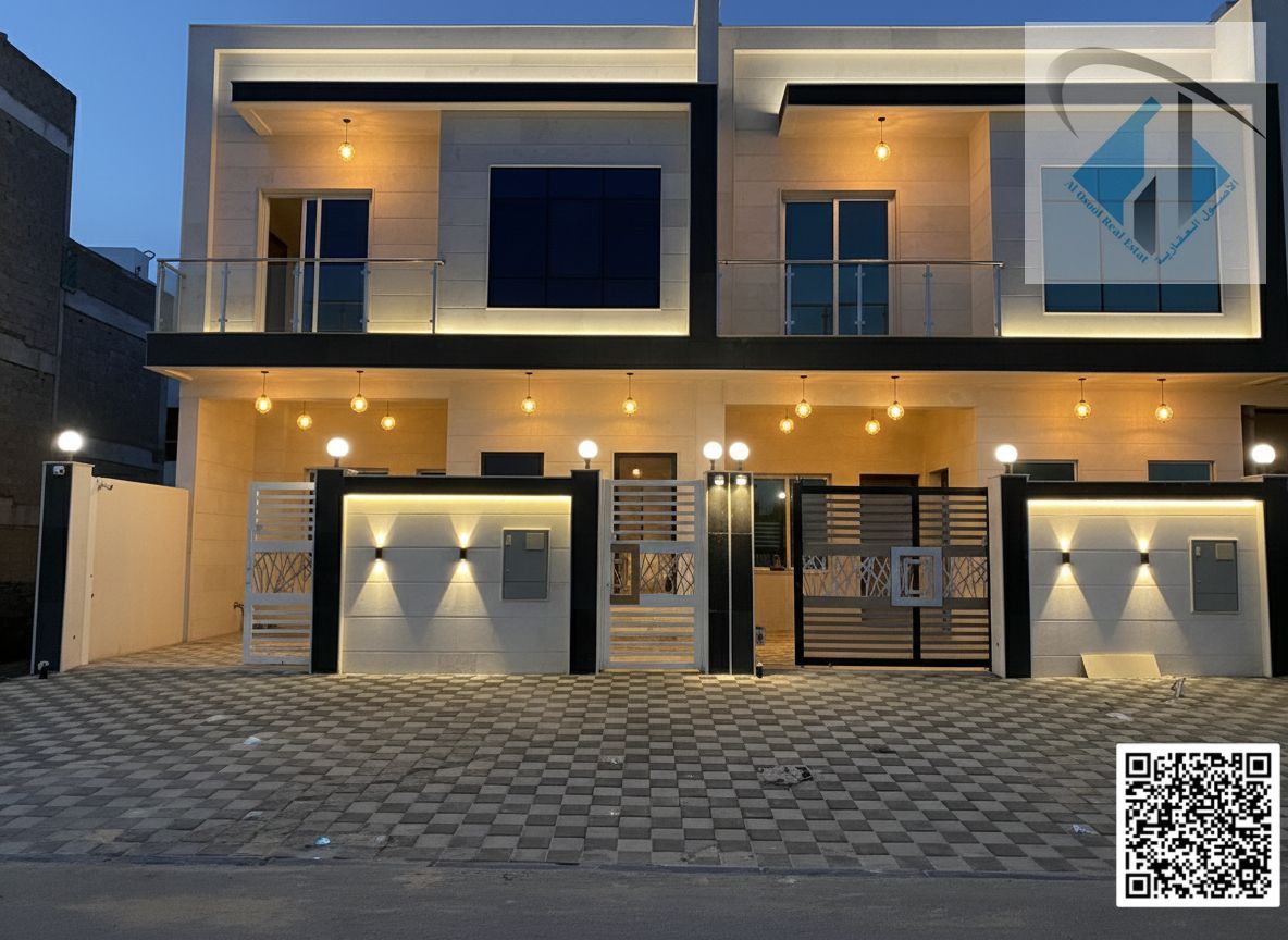 Unbeatable price: Luxurious modern villa, freehold, including registration and ownership fees. Strategic location, ready to move in. Ground floor + tw