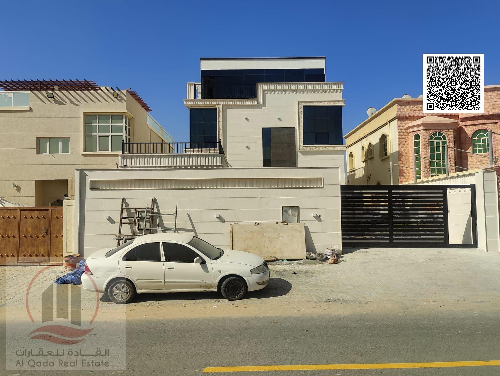 For sale, a villa in Ajman Al Rawda 5 master rooms, a Majles room, a hall, and a maid’s room, freehold for all nationalities, Installment with out do