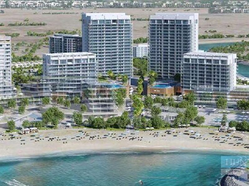 Studio for Sale in Mina Al Arab - Modern Building - Lovely Canal View