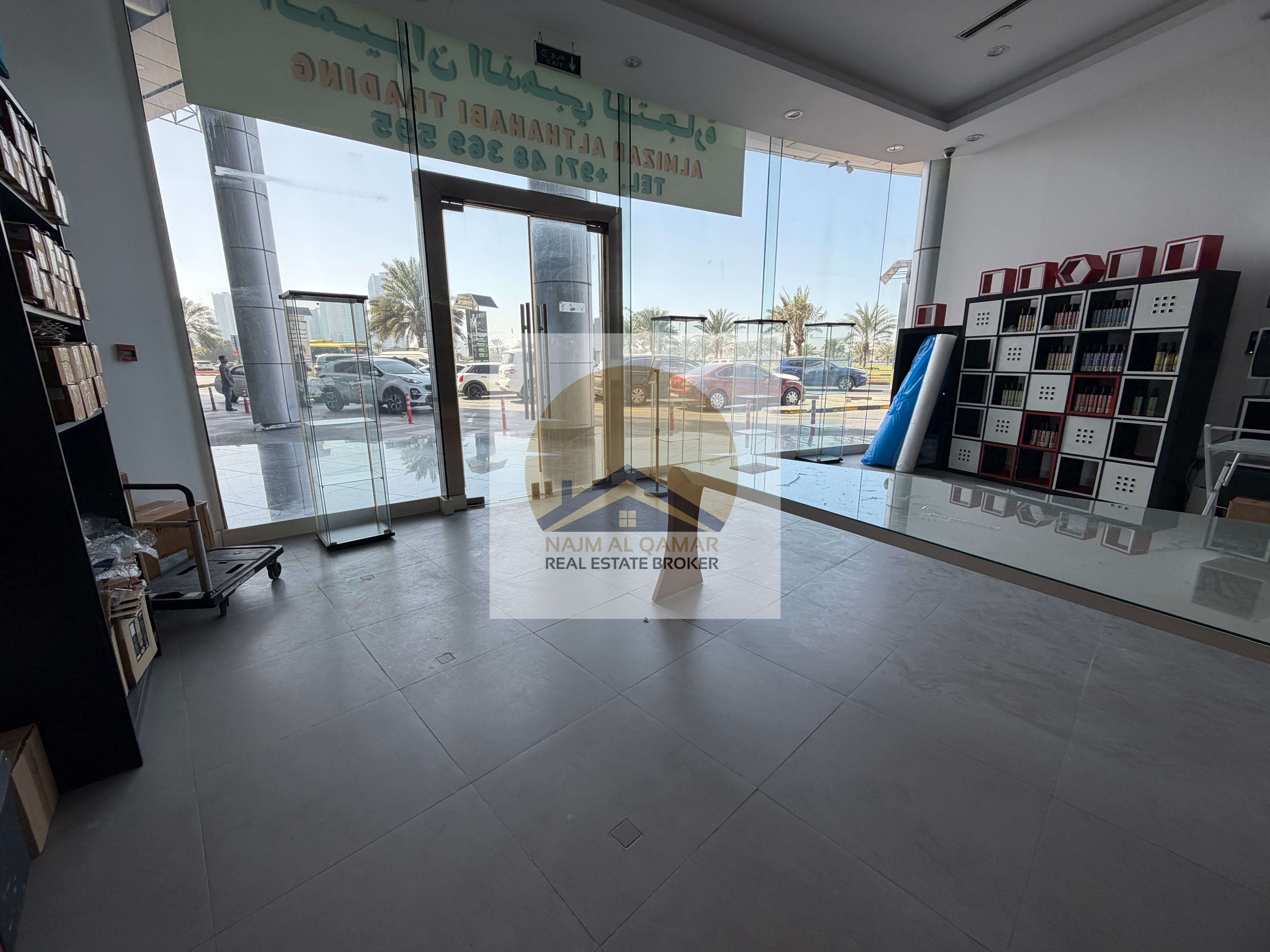 Street Facing | Showroom/Shop at Ground Floor in Crystal Plaza | Majaz1