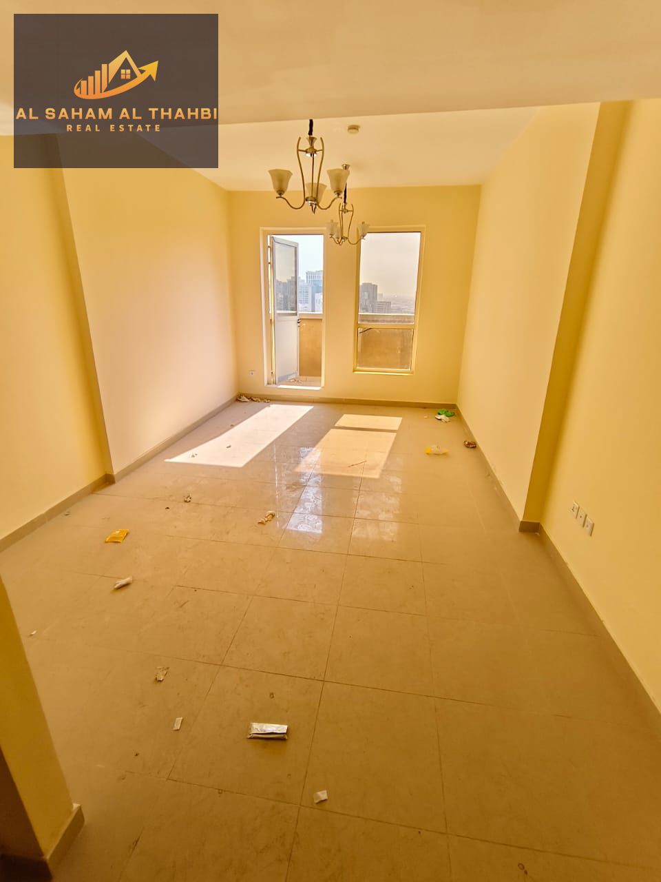 3-Bedroom Apartment with Living Room and Balcony for Rent