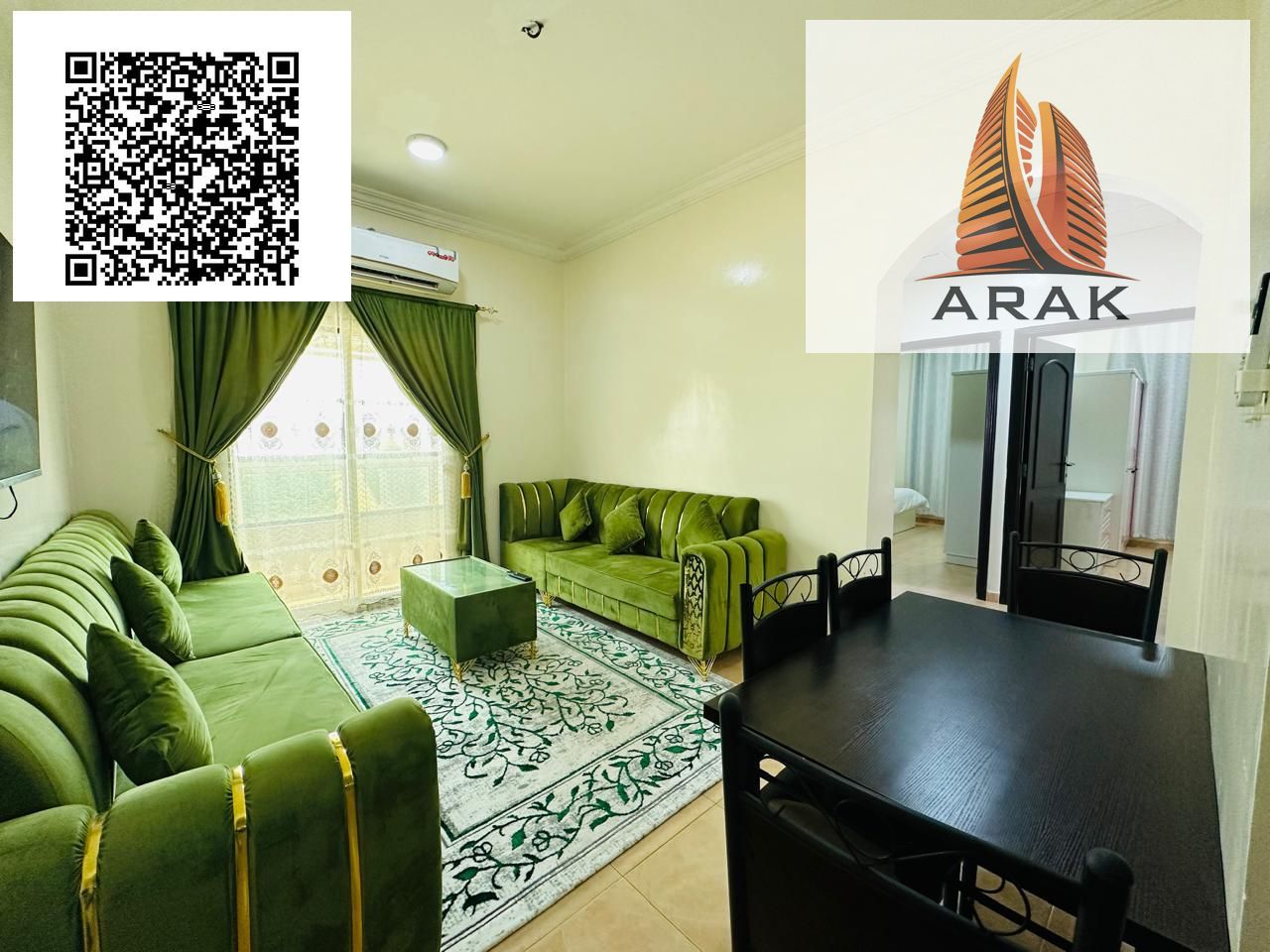 2 Bedroom Apartment for Monthly Rent – Al Mowaihat 3 | Ajman Comfortable living with brand new furniture Location: Al Mowaihat 3 – Ajman