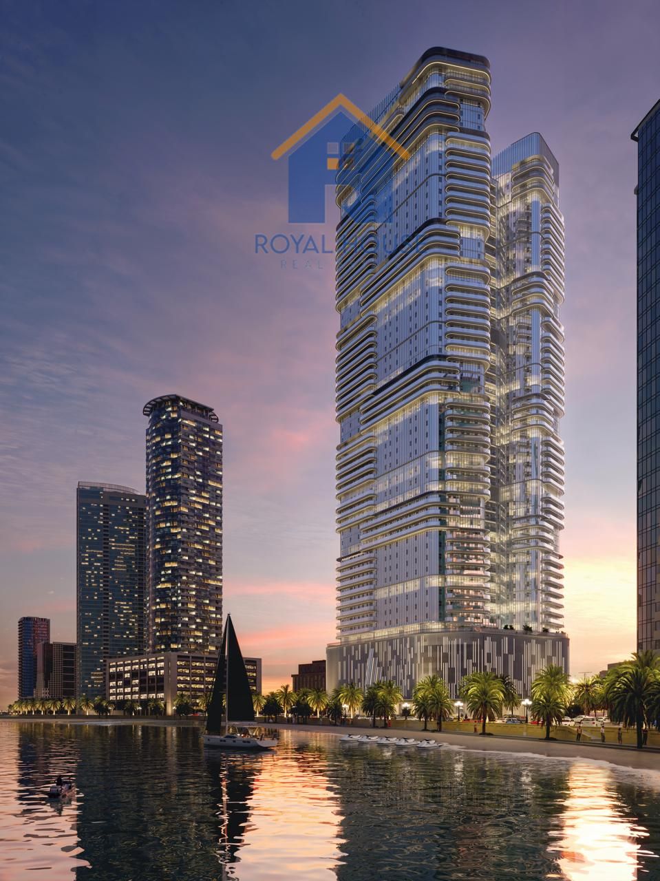 Freehold | Luxury Project in Al Mamzar – Joud Tower A unique opportunity for living and investment in a strategic location in Al Mamzar.