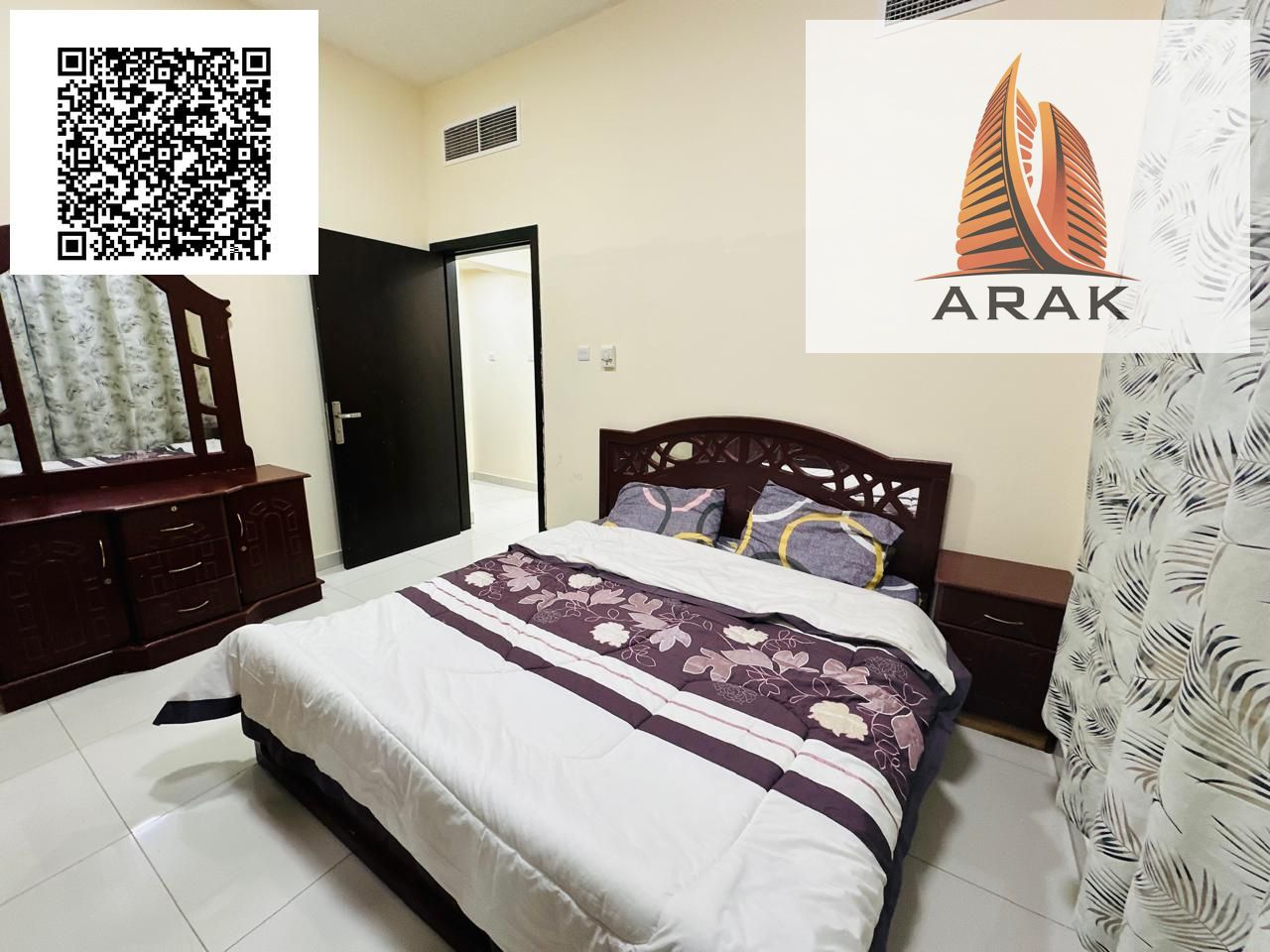 2 Bedroom Apartment for Monthly Rent – Al Rawda 1 | Ajman Comfortable living with clean, new furniture