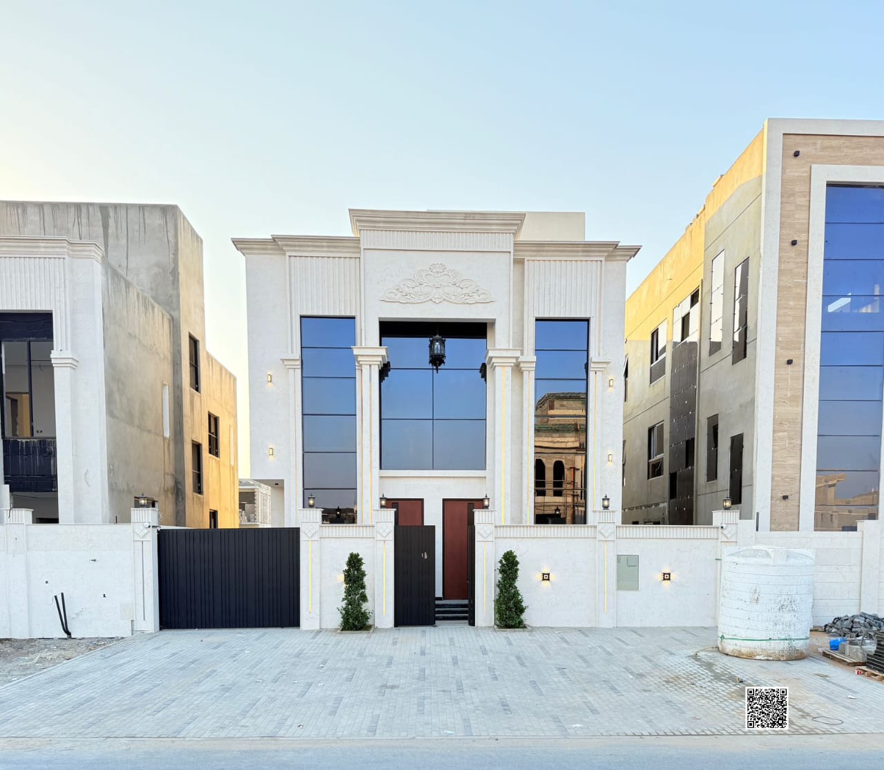 Own your dream villa, two floors and a roof, in the Al-Haliou 2 area, directly opposite Al-Hamidiyah Park, from the owner, with no down payment and bank financing available.
