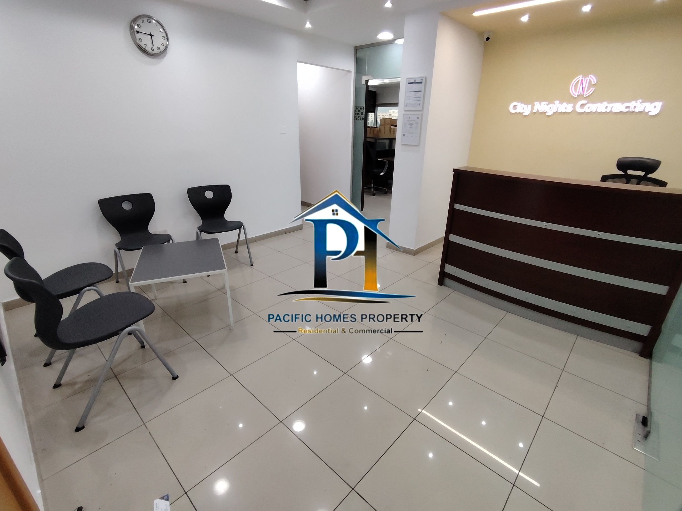 CHILLER FREE OFFICE NEAR BY METRO GLASS FITTED PARTITION WITH FREE PARKING ONLY 130K