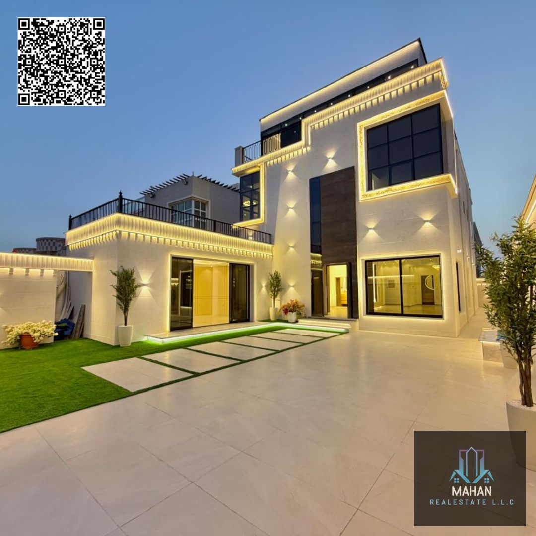 Brand New Luxury 5-Master Bedroom Villa for Sale | 2nd Plot from Sheikh Ammar Street | AED 2,950,000 (Negotiable)