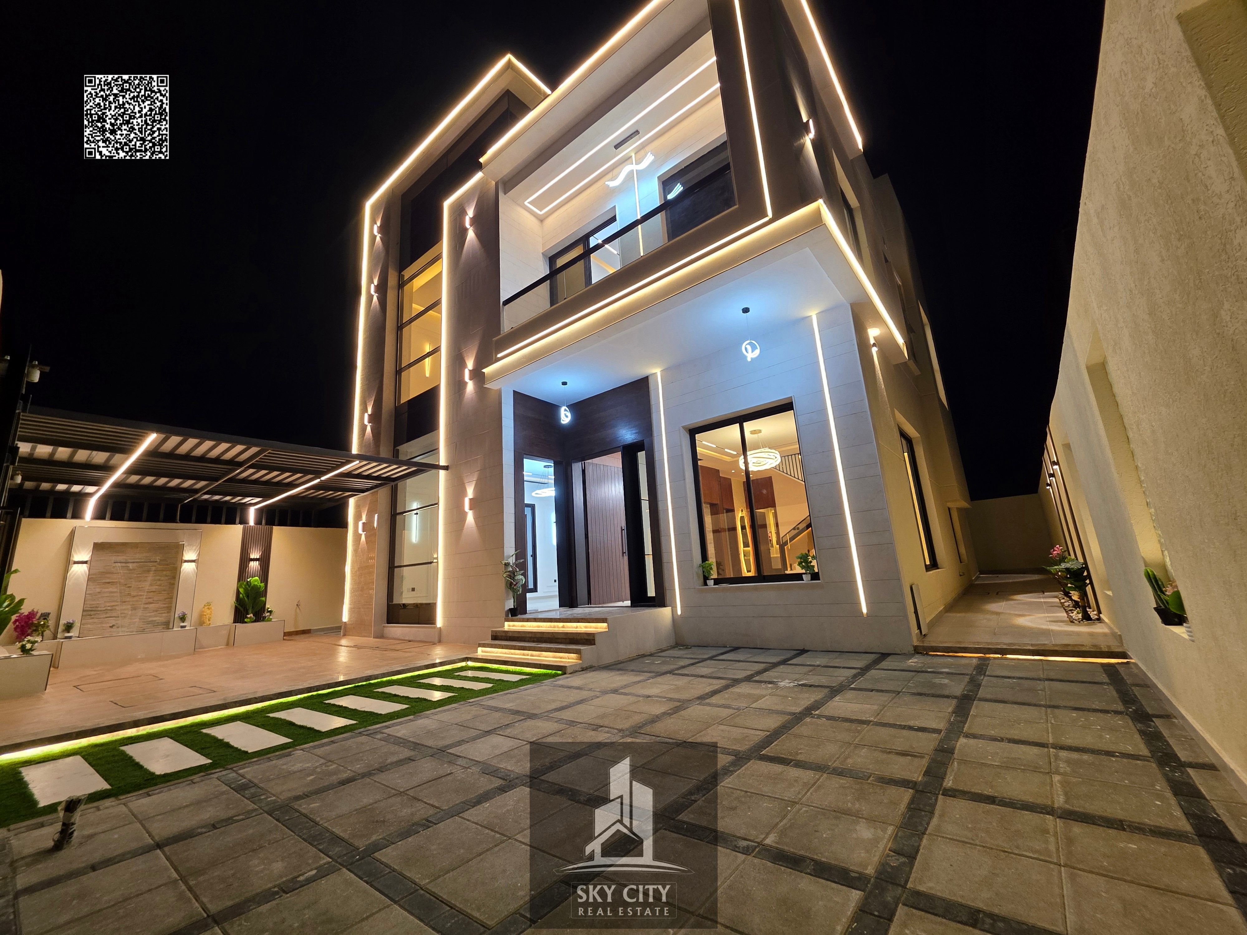 3 rooms with an outdoor garden next to a mosque, registration fees included