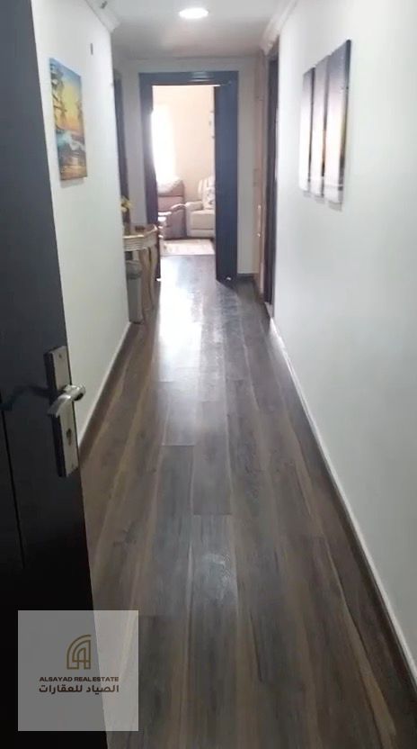 Two bedrooms and a living room, super deluxe finishing, located in Al Qasba, Najmat Al Qanat Tower