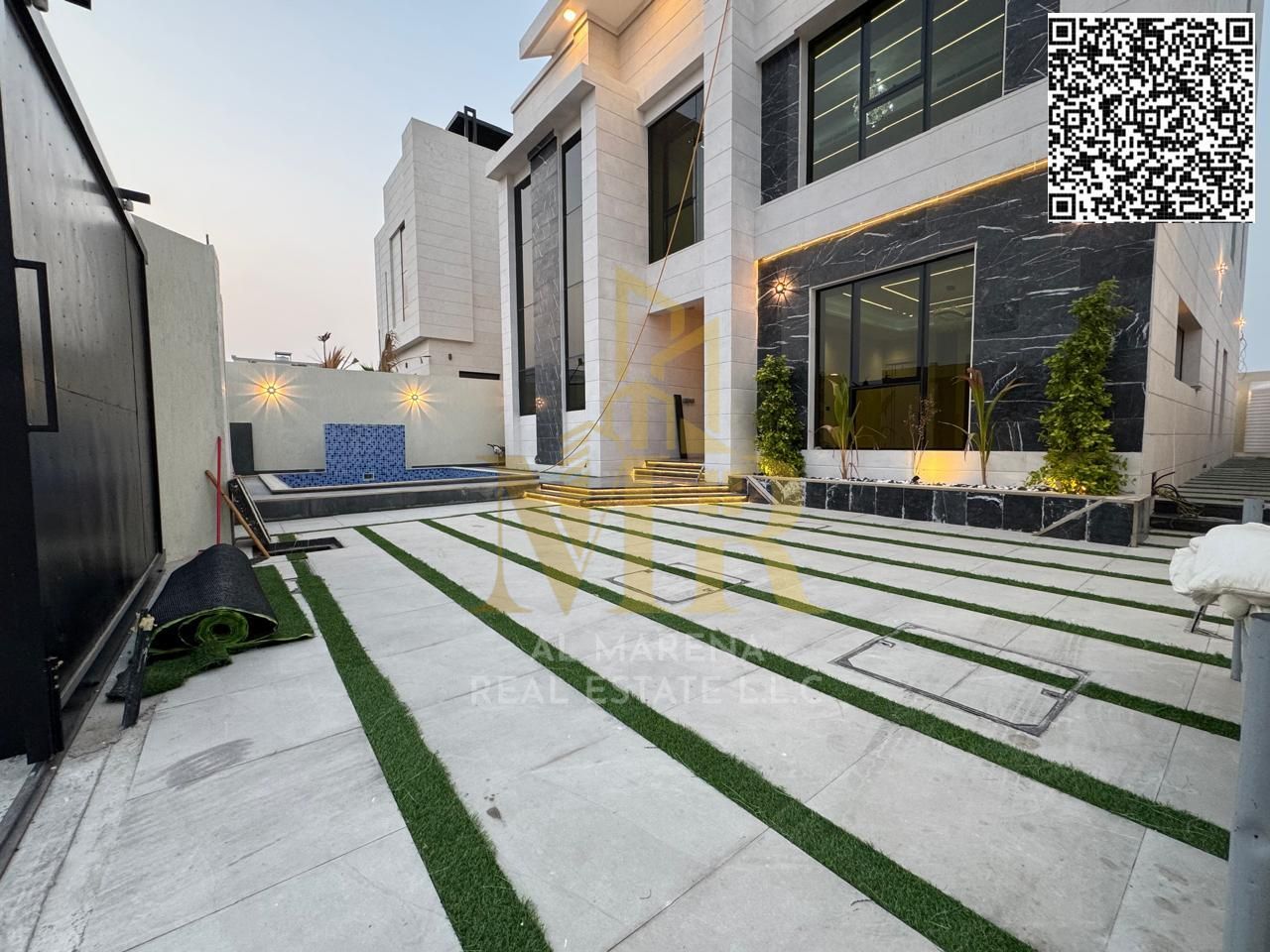 Own your dream villa and invest in style in a luxurious villa in the heart of Al-Aliya. High-end finishing. Don't miss this opportunity!