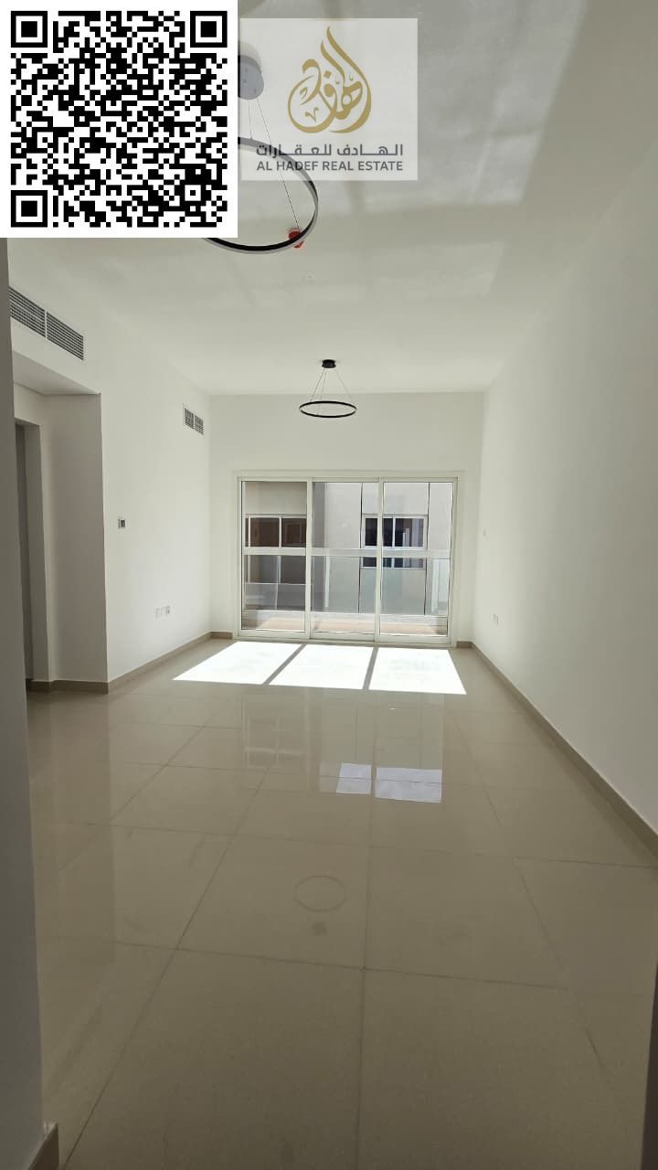 One bedroom and living room, first occupancy, 2 bathrooms with balcony, large area in Al-Jarf 3