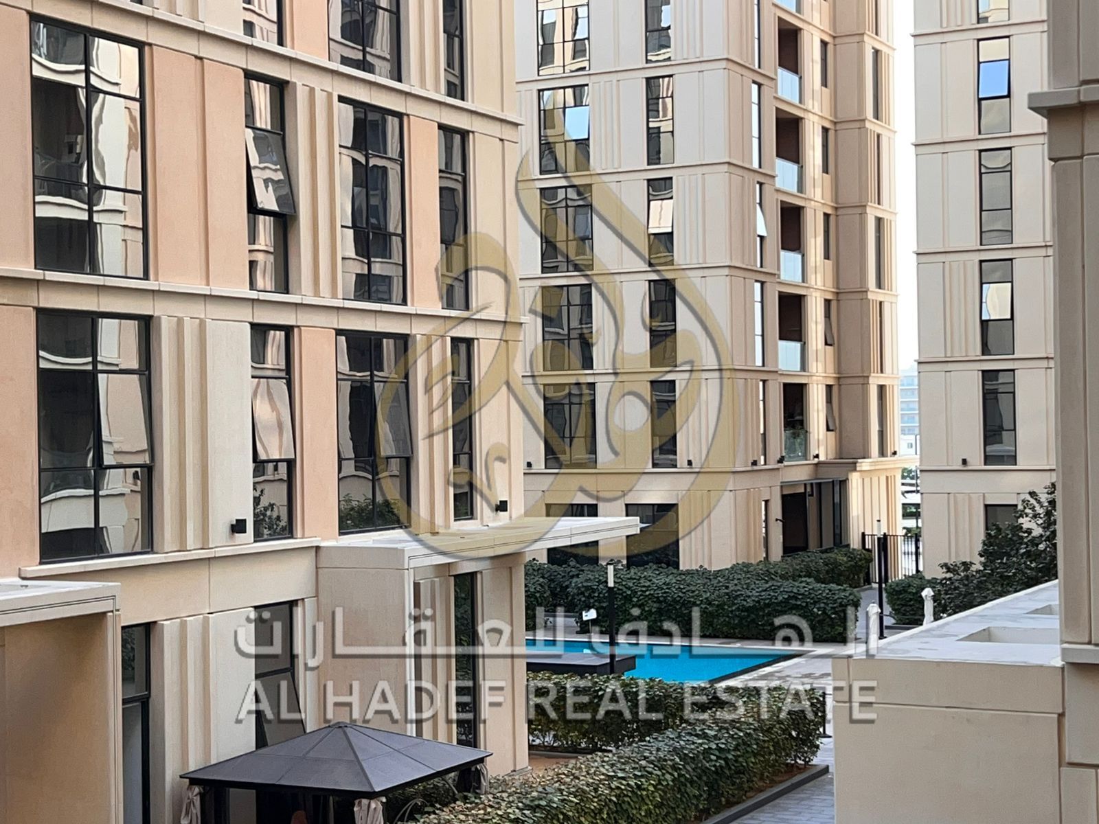 1BR Smart Home Apartment in Al Mamsha Compound – Fully Furnished – Pool View – Luxury Community
