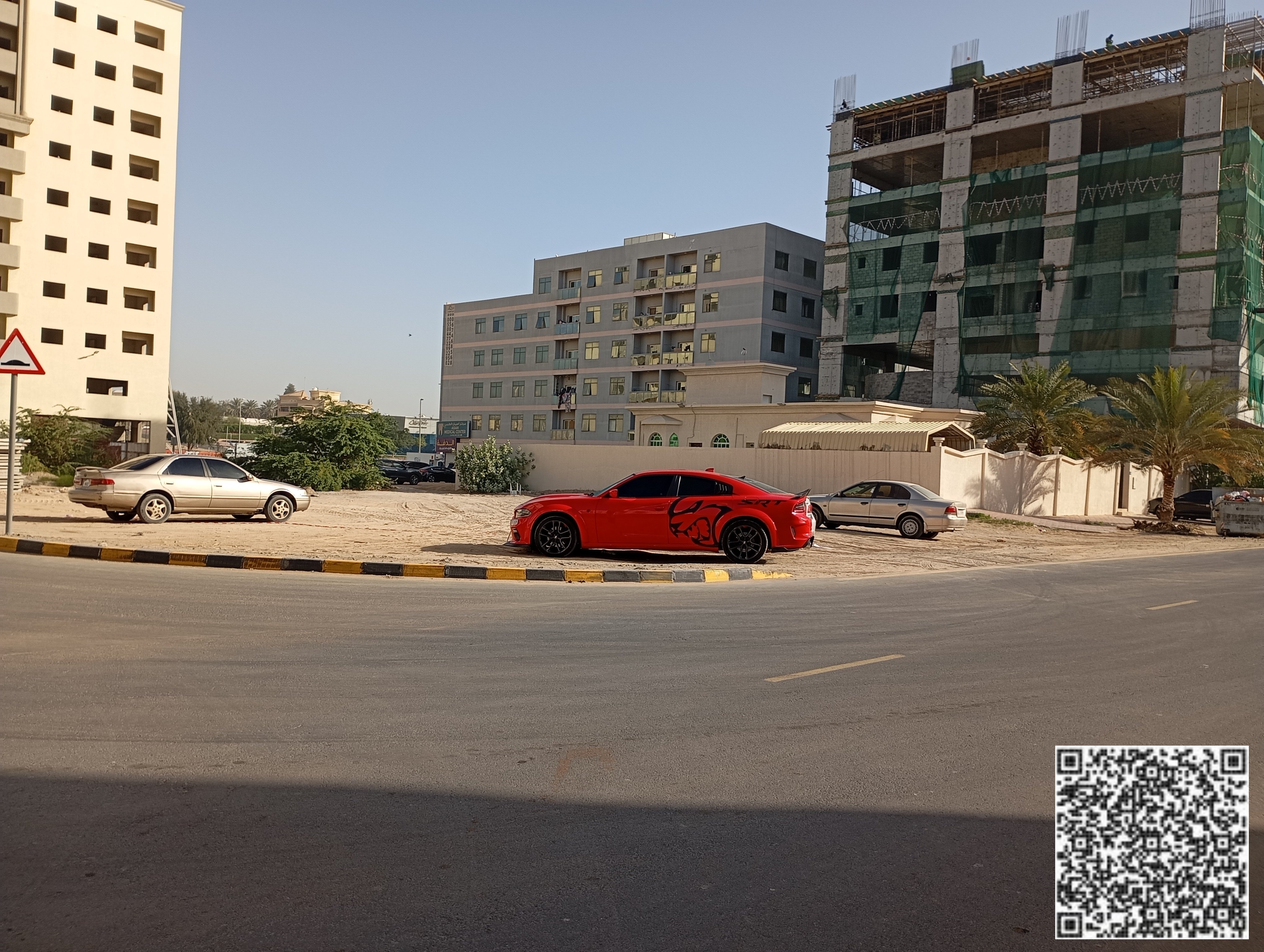 Commercial Land G+4 with Additional 2 Floors – Al Rawda Area Second plot from the main road