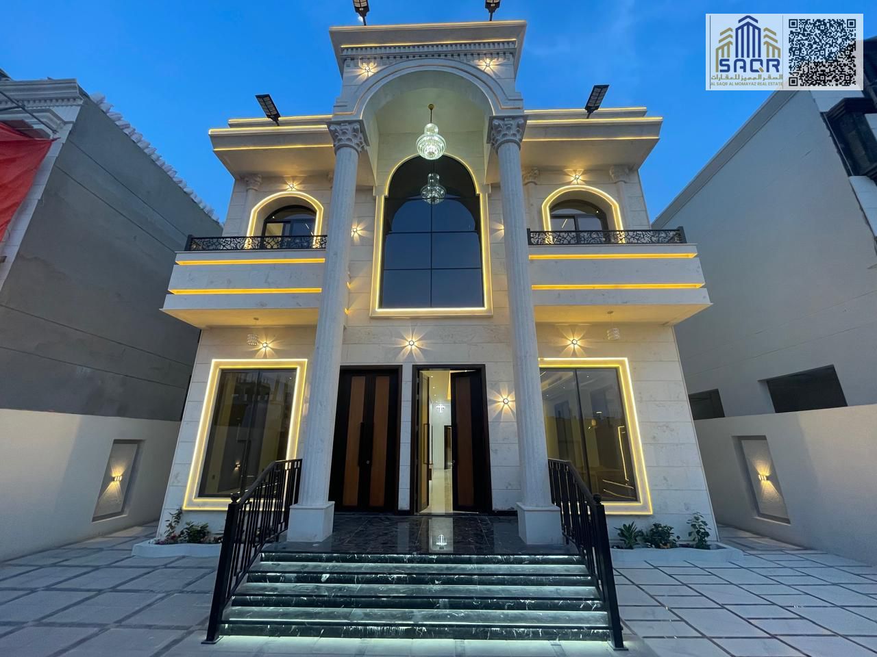 Super deluxe finishing, prime location near the mosque, villa