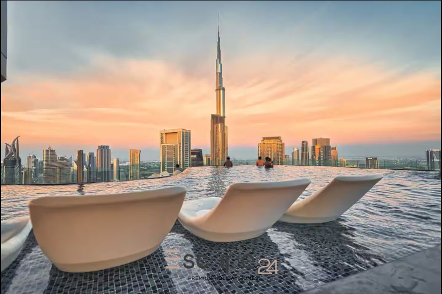 Weekly Deal | Infinity Pool with Burj Khalifa View