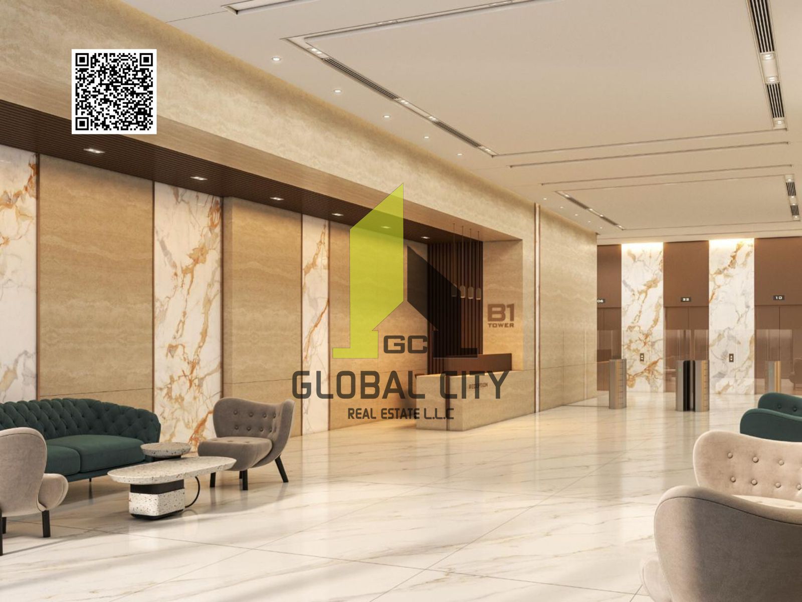 Studio For Sale Good Location Ajman One Phase 2