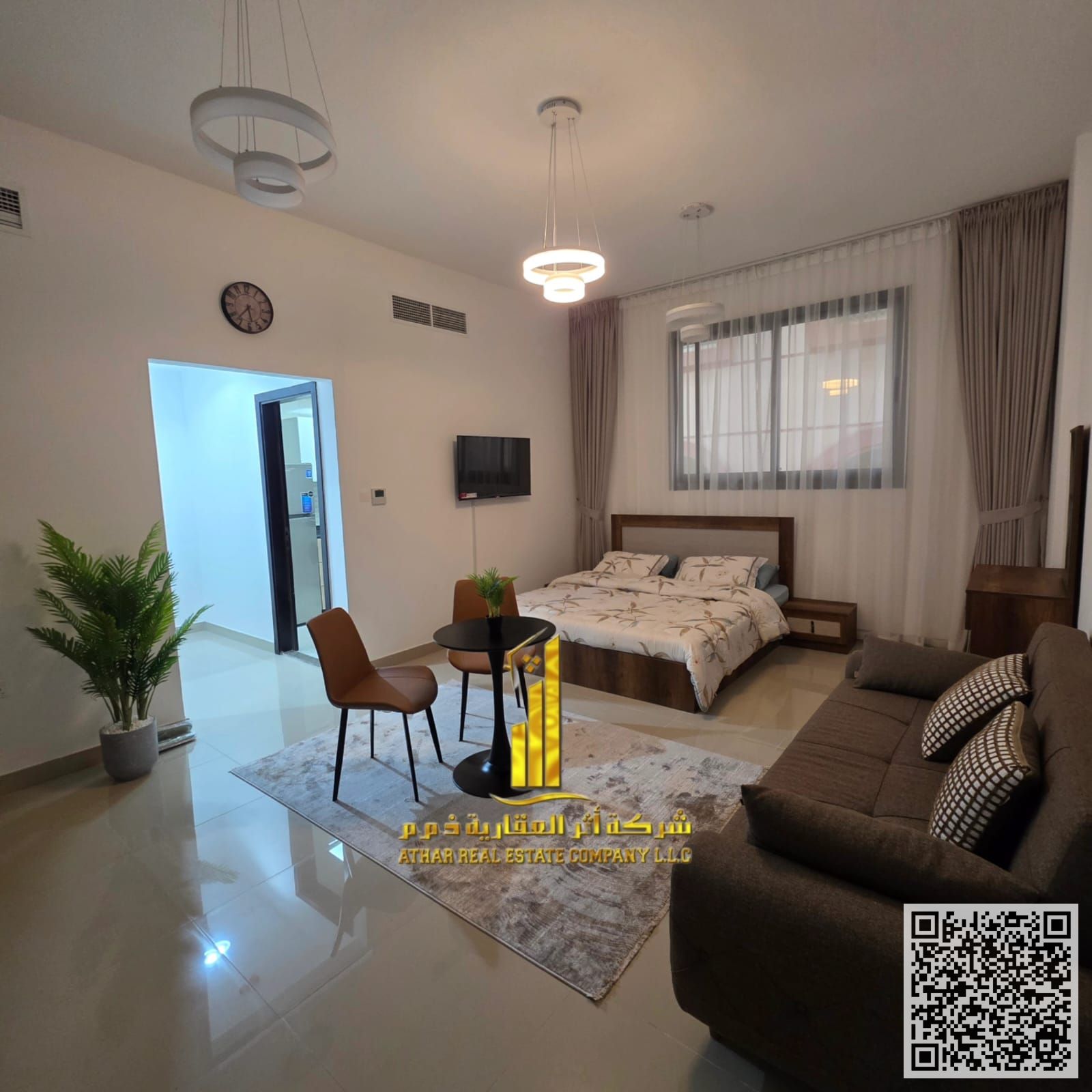 Luxury studio apartment Fully furnished for monthly rent in Ajman, Al Nuaimiya 1. Fully furnished, at a great price! Rent includes