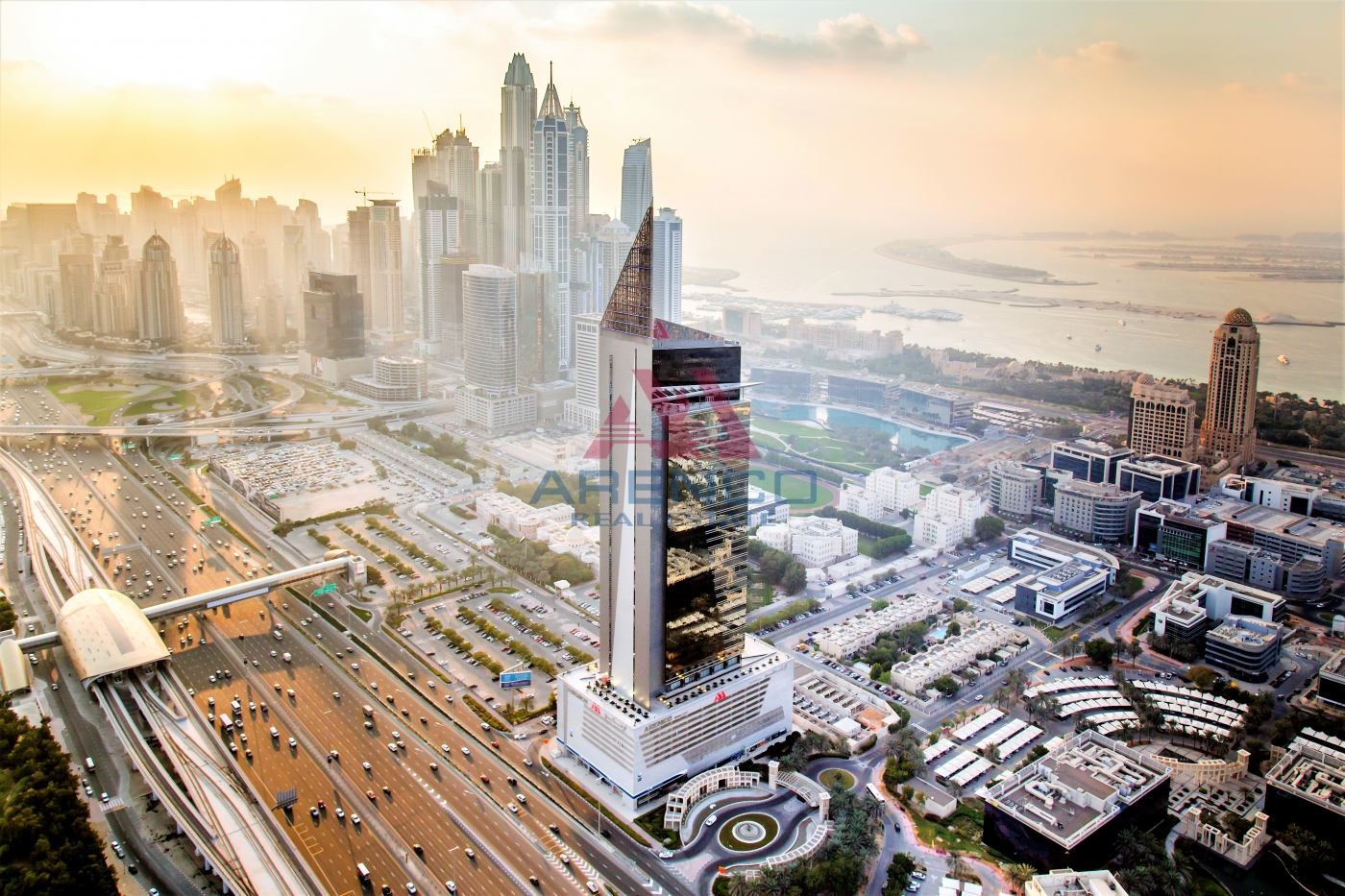Burj Al Arab view Open Space Office