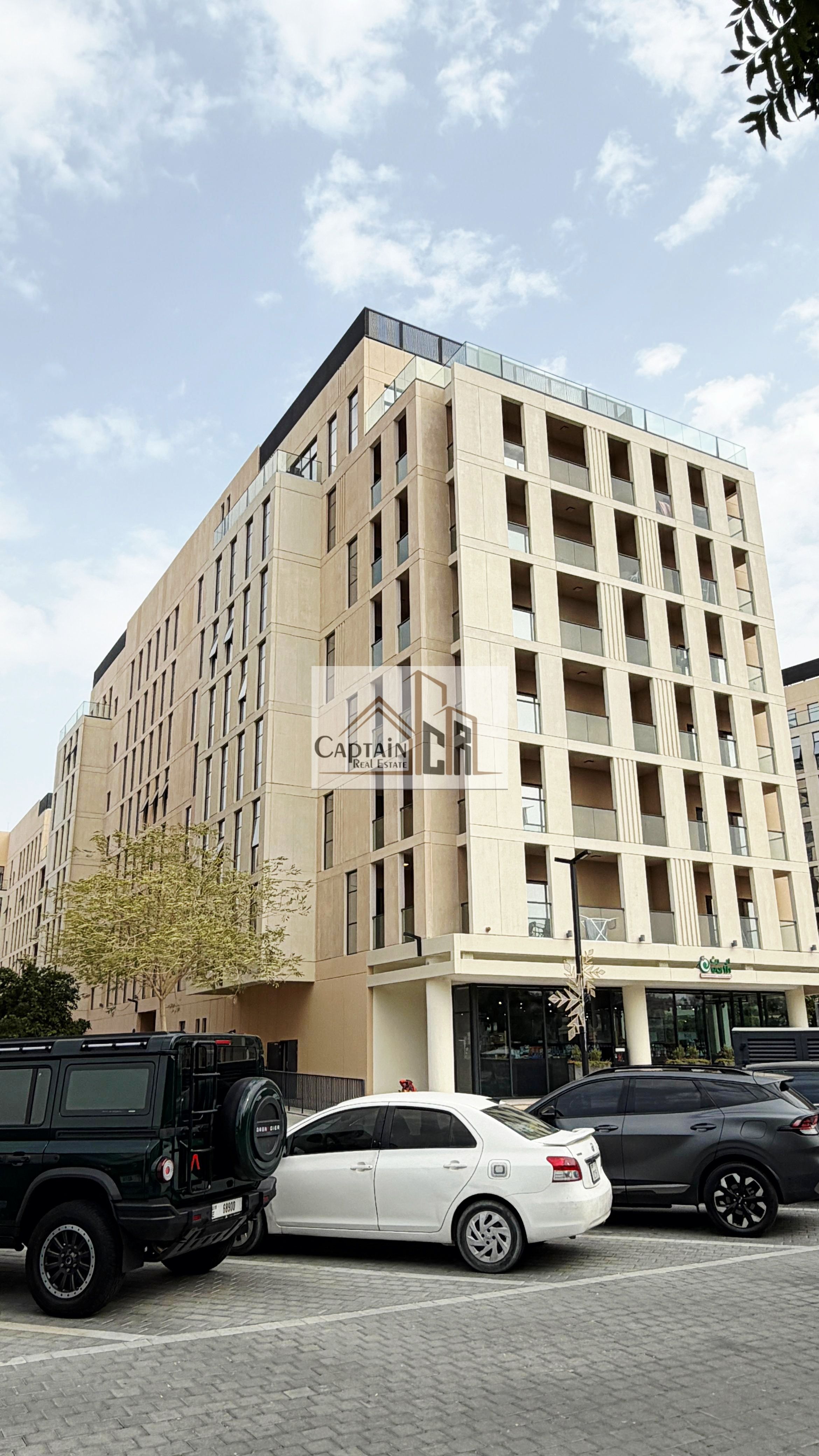 Dual-Balcony Elegance | Spacious 1-Bedroom Apartment with Two Washrooms in Al Mamsha
