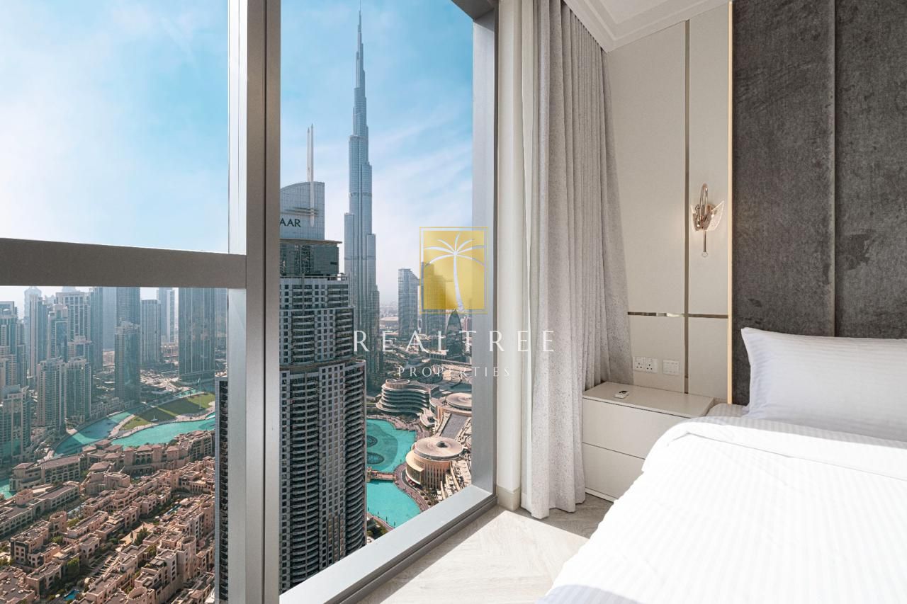 3BR Fully Furnished | Vacant unit | Iconic Burj Khalifa View